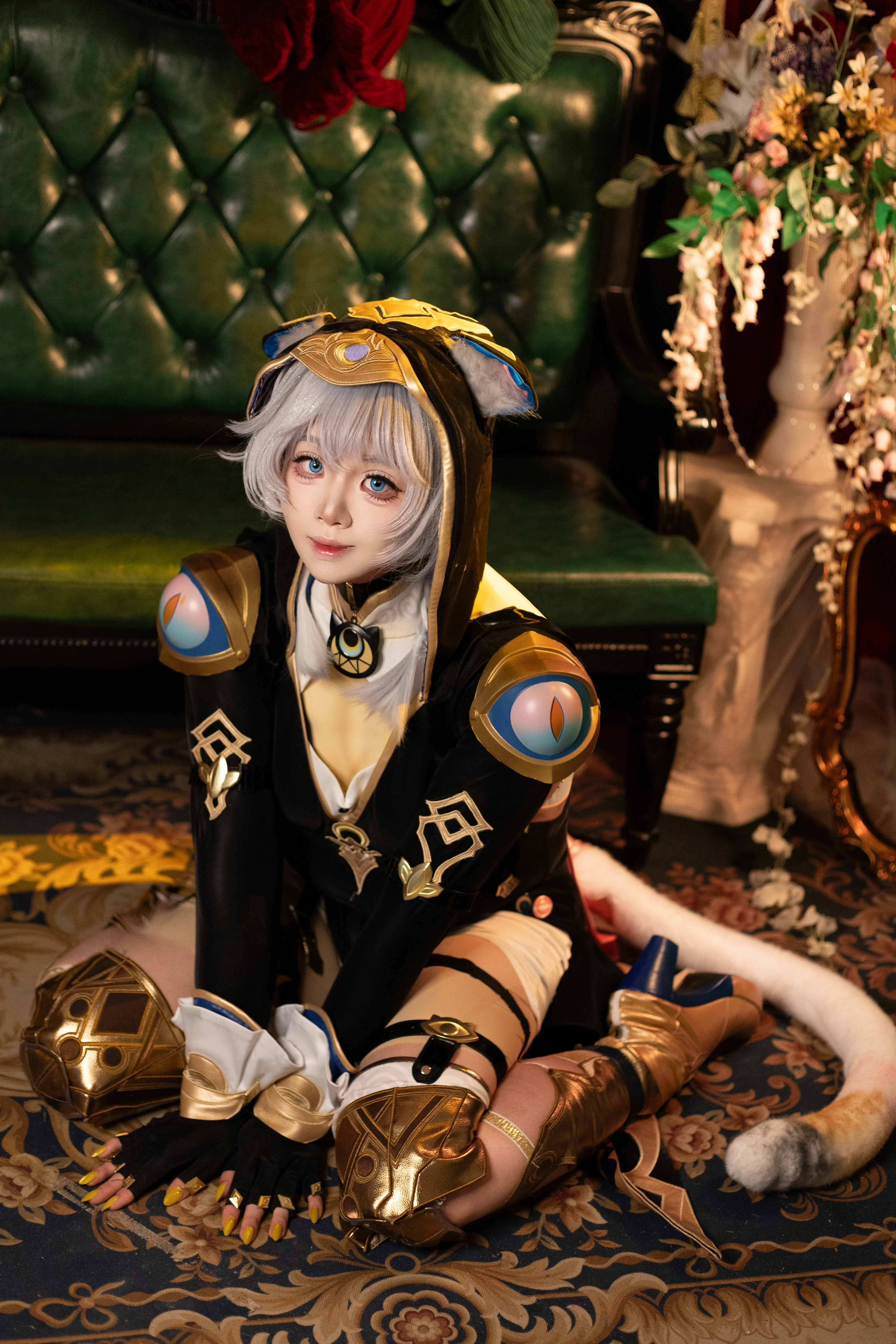 【赛飞儿cos】崩坏星穹铁道里的神秘猫系少女，这套战甲细节拉满 - 第 1 张