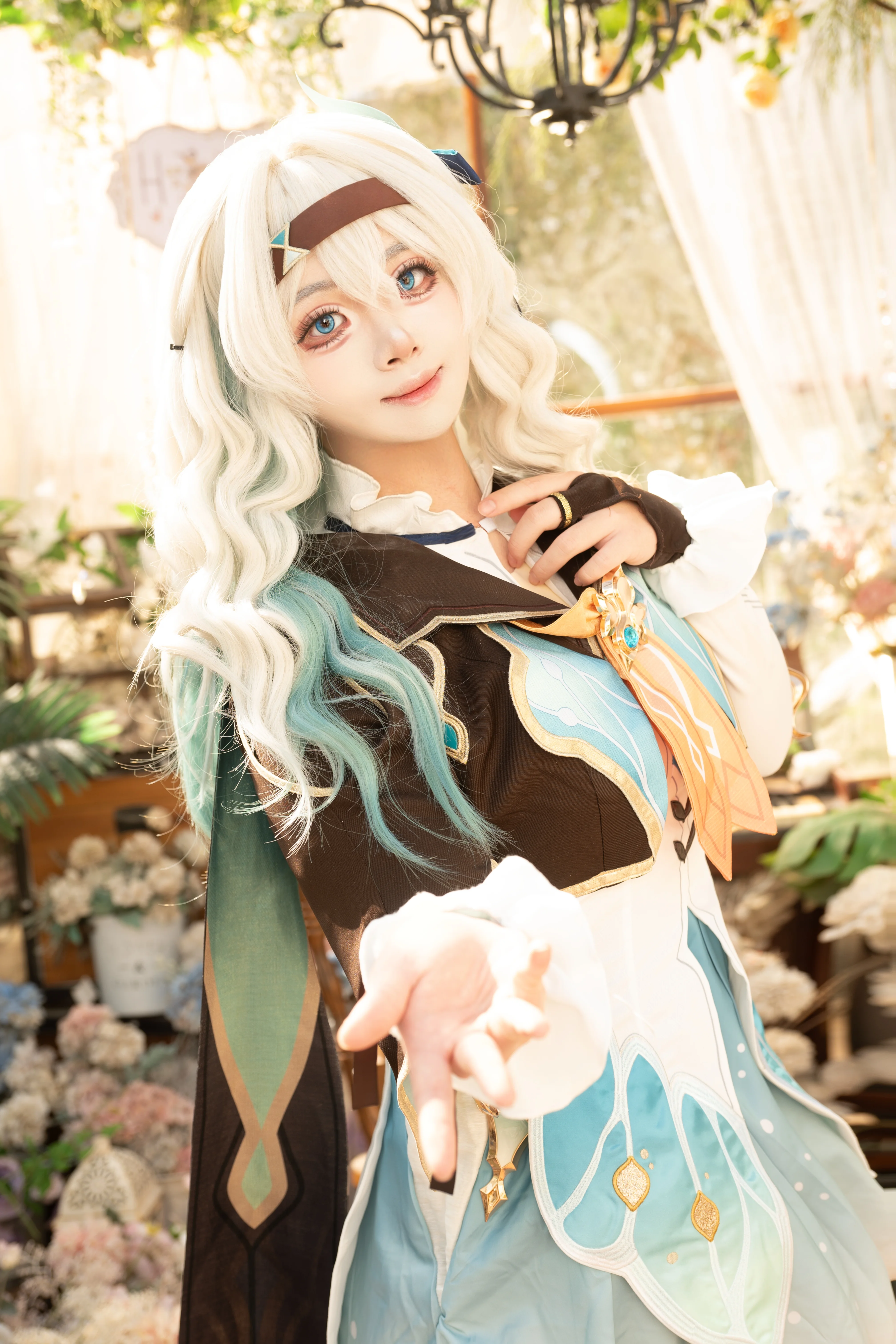 【流萤cos】星穹铁道的炽色，花房中的夏日梦境 - 第 1 张