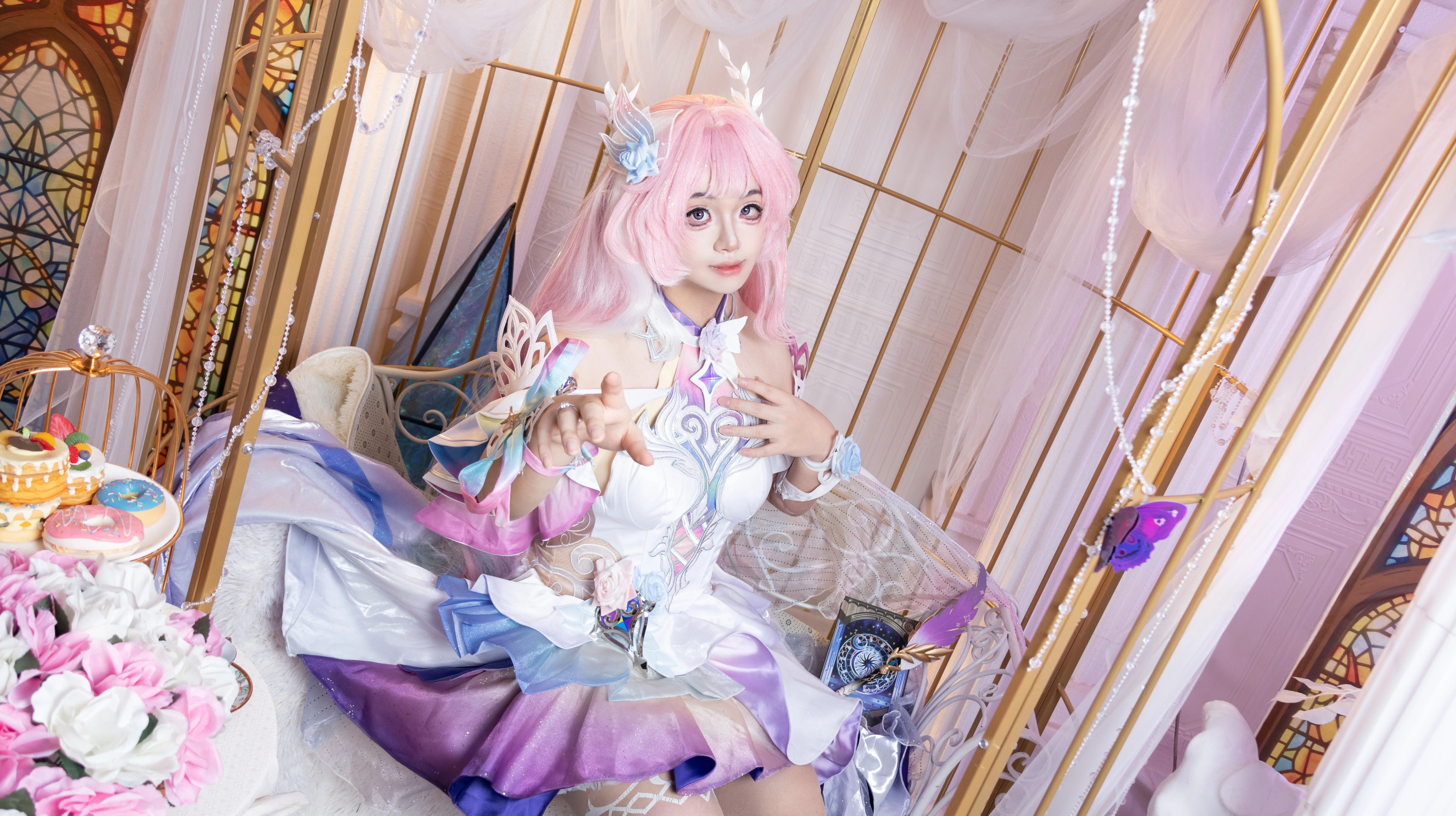 【昔涟cos】崩坏星穹铁道里的梦境编织者 - 第 1 张