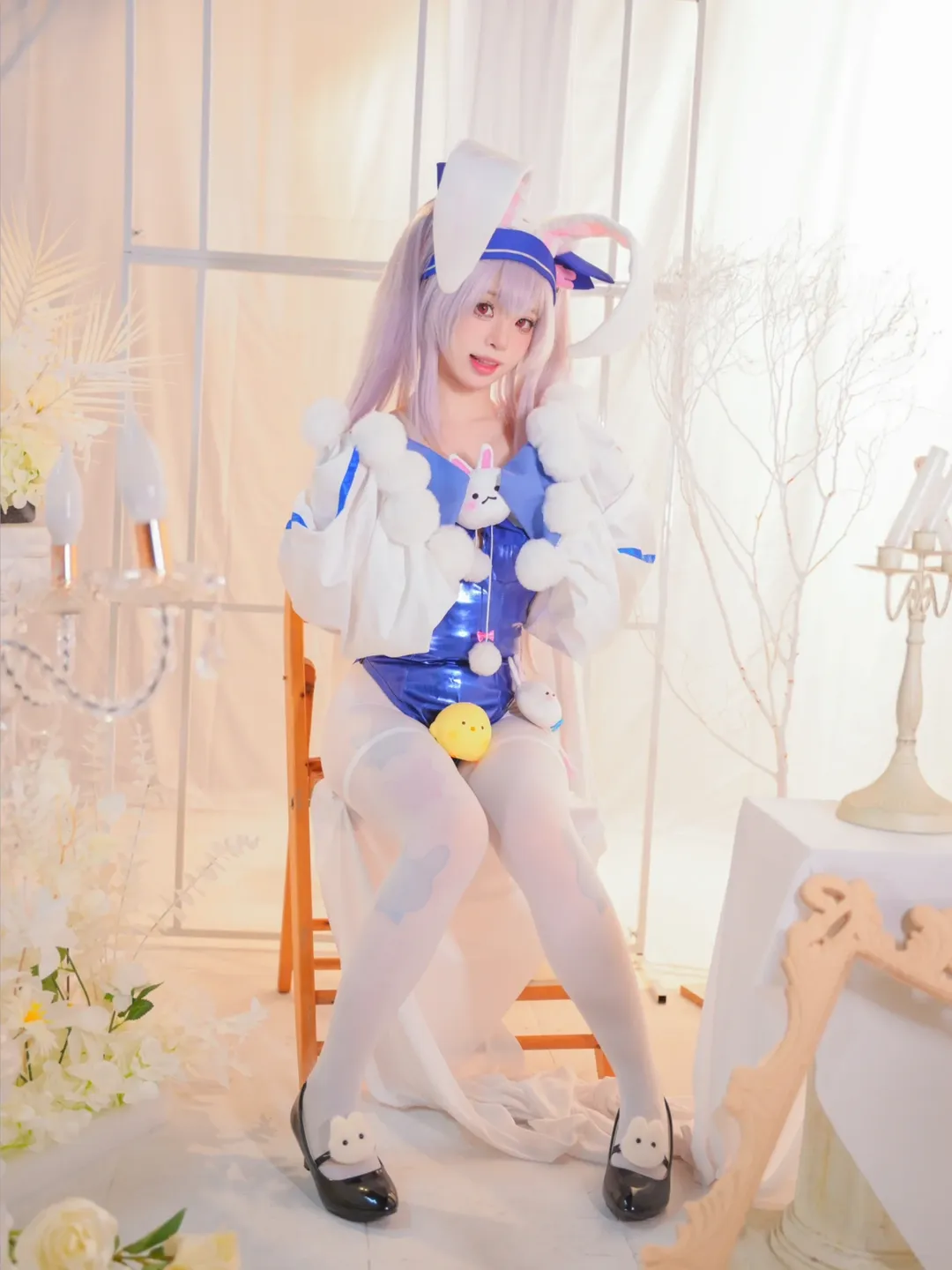 [Laffey cosplay] The little bunny in Azur Lane: Lazy and sweet - Image 2