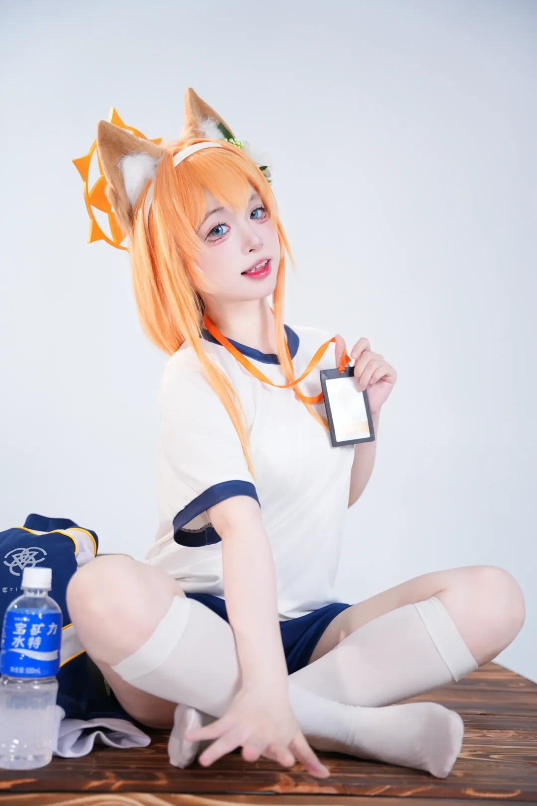 【伊落玛丽cos】蔚蓝档案体操服搭配兽耳发饰的记录