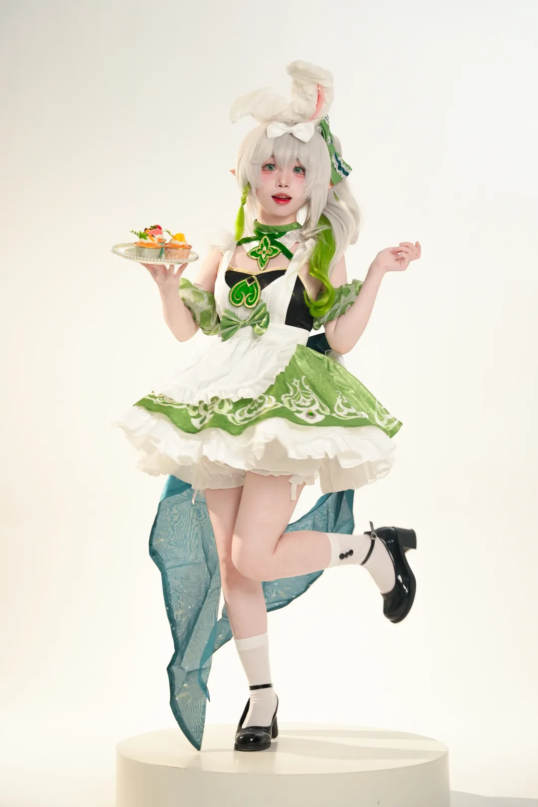 【Nahida Cosplay】Genshin Impact Dendro Archon: A Crisp Capture of Greenery and Pastries - Image 3