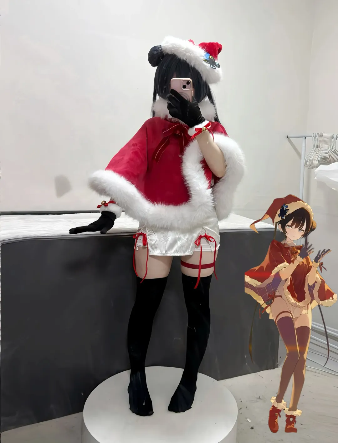 【妃咲cos】蔚蓝档案的圣诞惊喜，提前过节啦