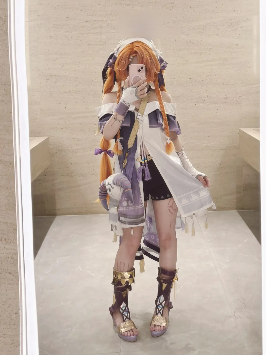 【西格莉卡cos】鸣潮里的橘色元气少女，像粑粑柑一样饱满可爱