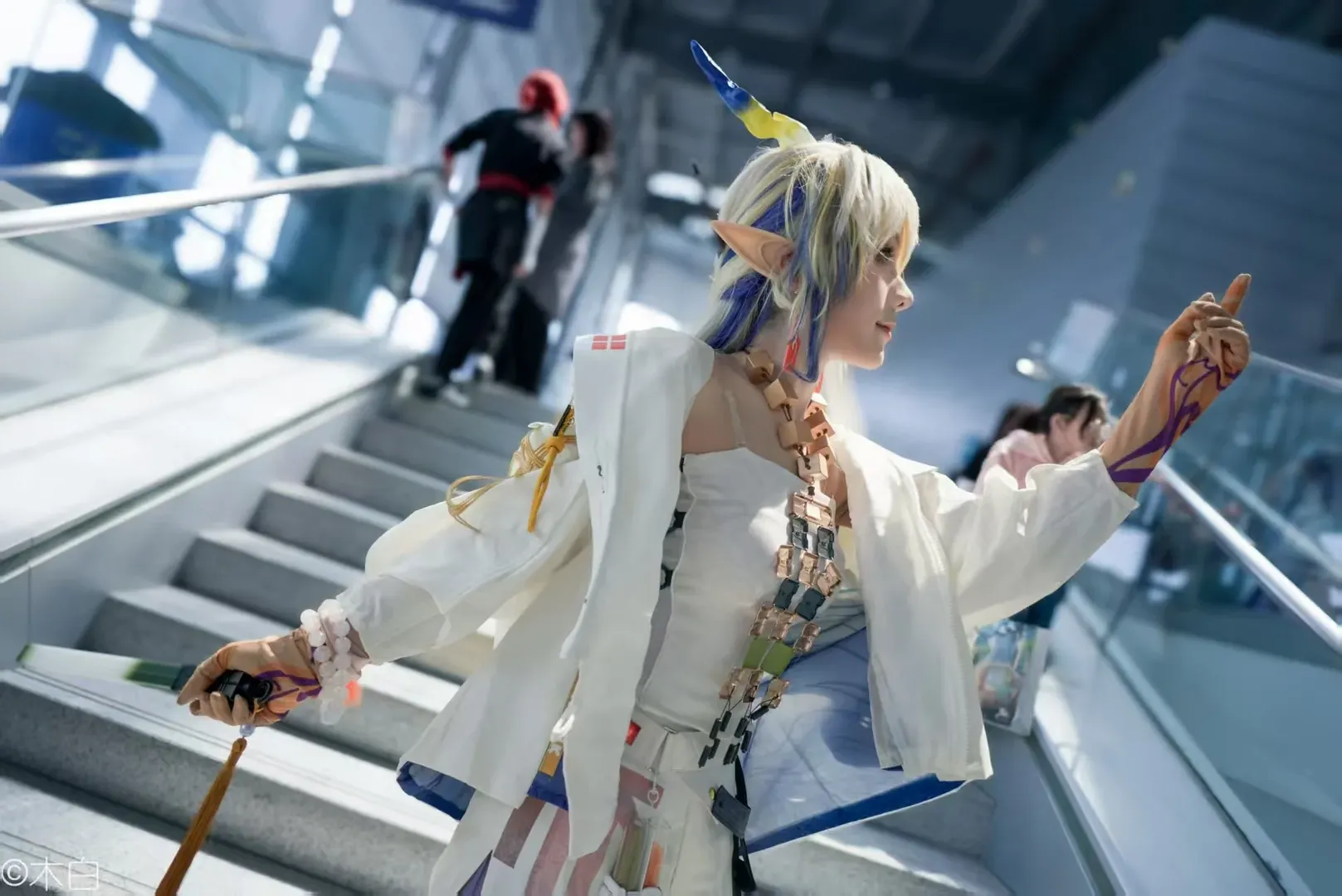 【黍cos】明日方舟里的稻穗与清风 - 第 1 张