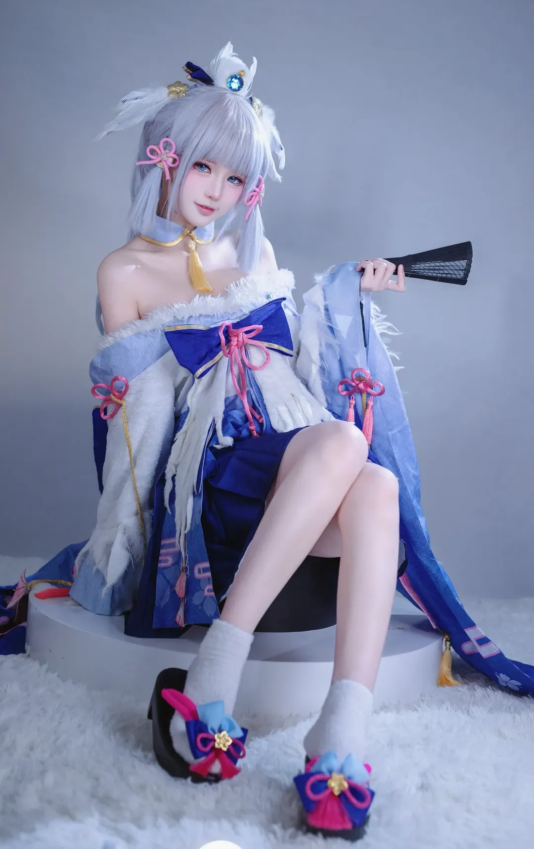【神里绫华cos】原神：白鹭公主的霜华静好