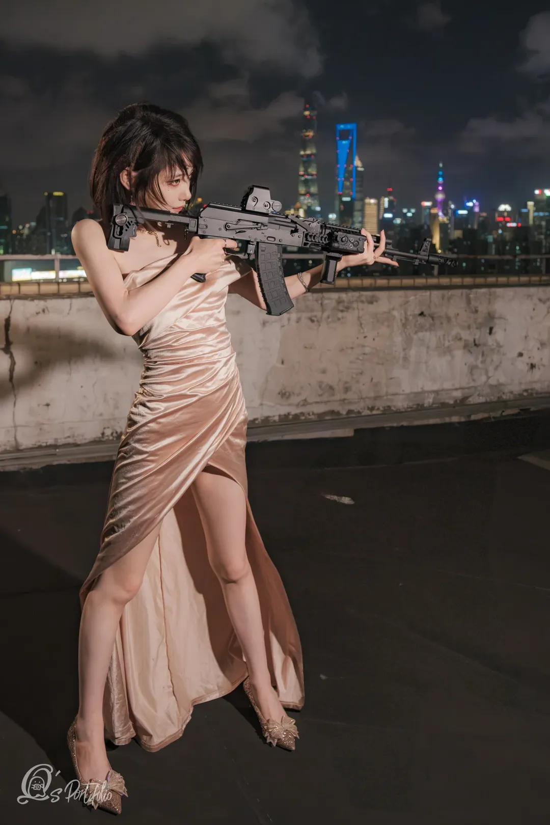 【史密斯夫人cos】陸家嘴天台上的女間諜之夜 - 第 2 張