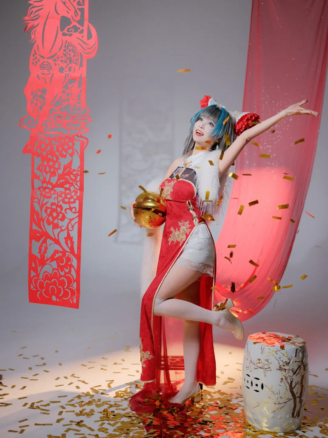 [Cheshire Cosplay] Azur Lane's Kitty Is Here to Send New Year Greetings - Image 5