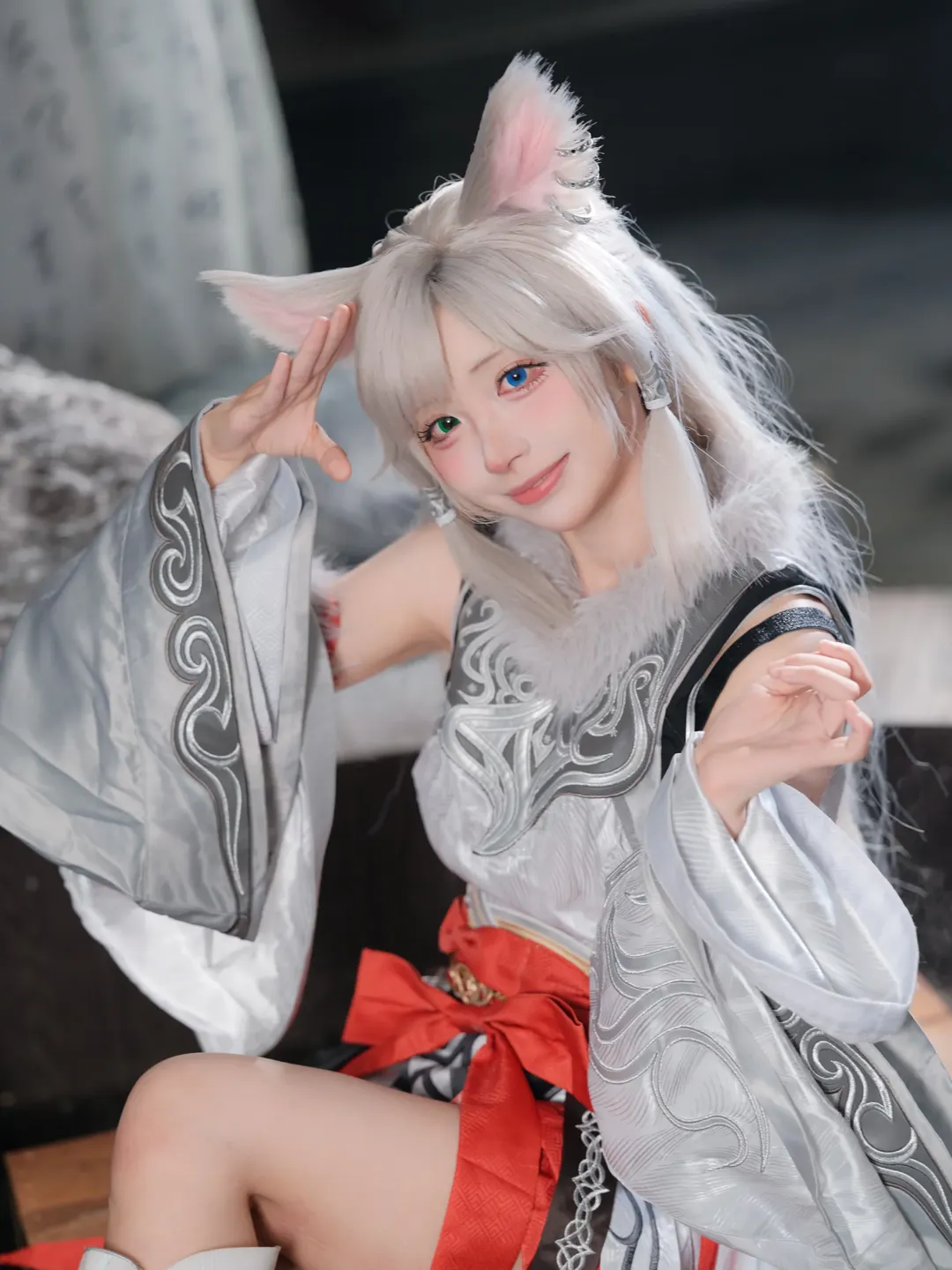 【银月cos】凡人修仙传，这套狐妖国风造型出片率太高 - 第 6 张