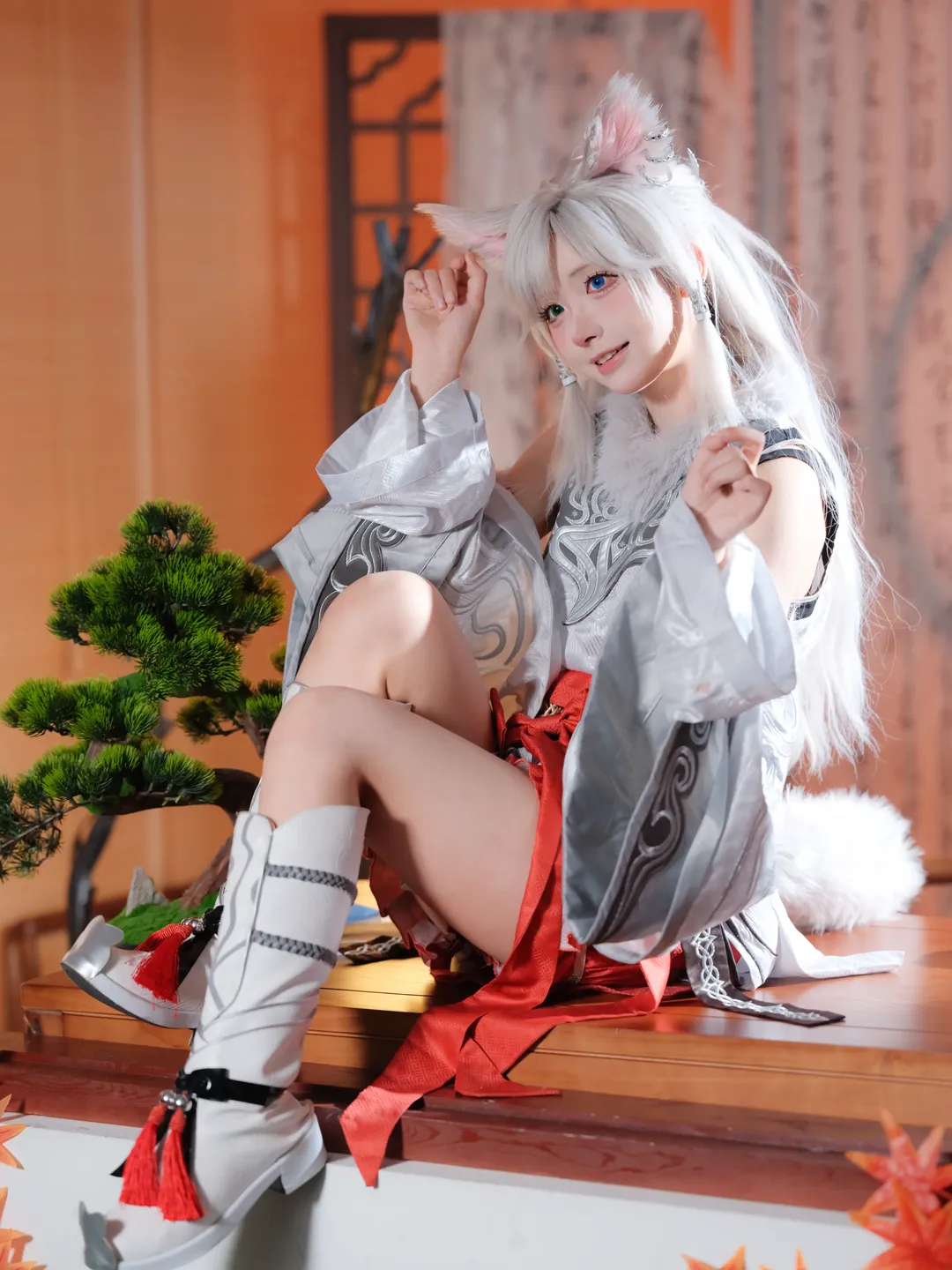 【银月cos】凡人修仙传里的小狼女