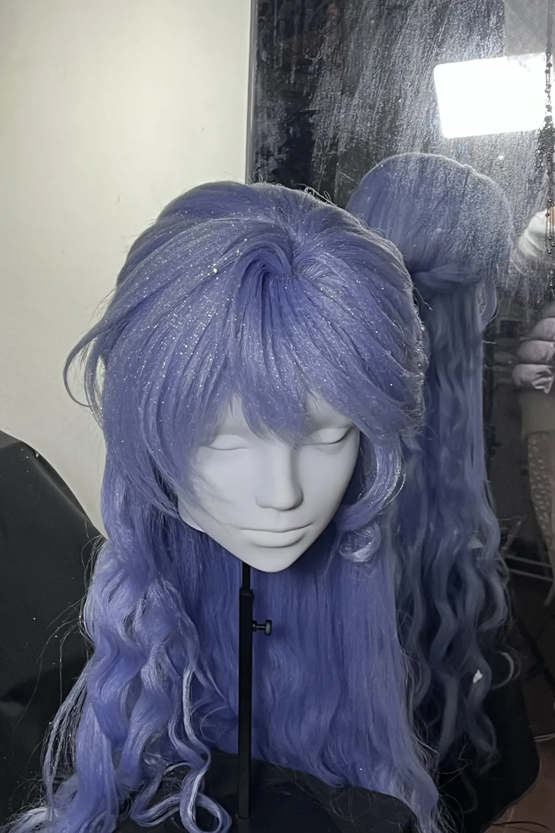 【知更鸟cos】崩坏星穹铁道的小鸟造型，头包脸的神仙假发 - 第 1 张
