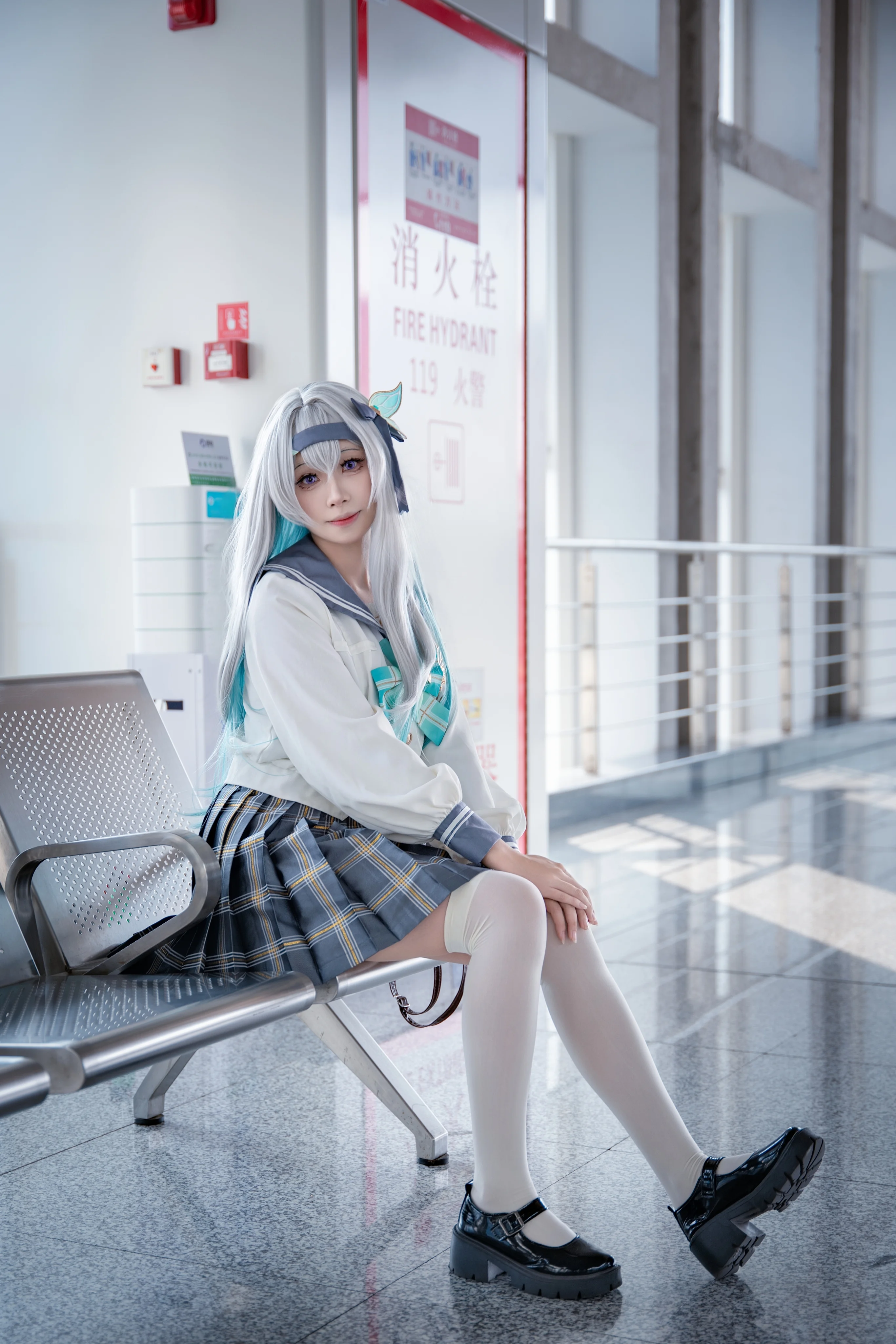 【流萤cos】崩坏星穹铁道春日信笺，城市与自然的穿搭记录 - 第 4 张