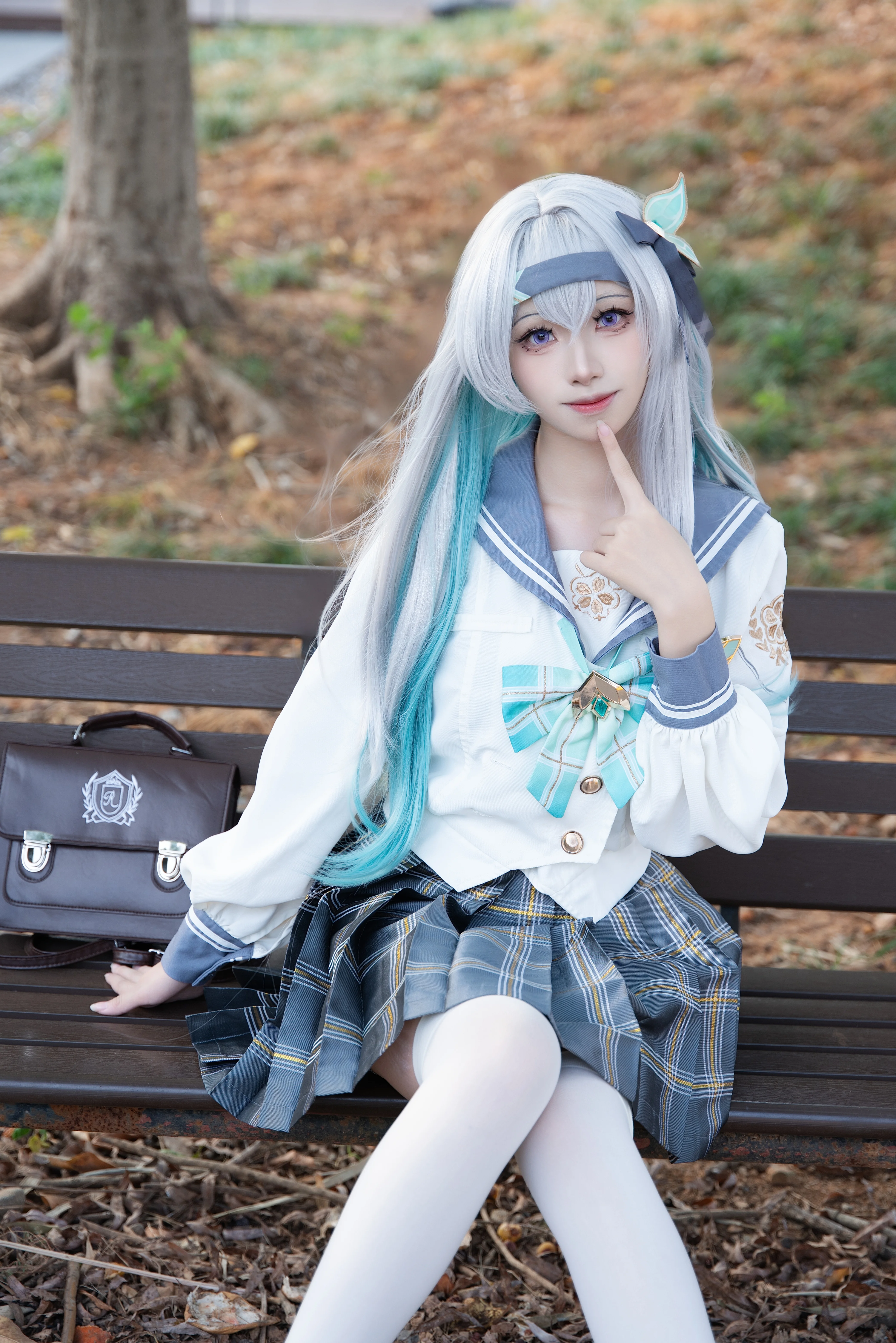 【流萤cos】崩坏星穹铁道春日信笺，城市与自然的穿搭记录 - 第 5 张