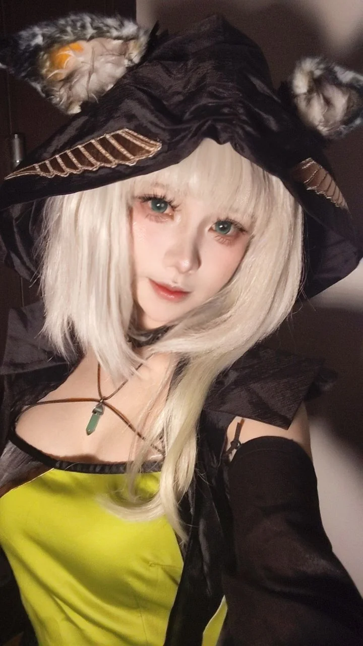 【凯尔希cos】明日方舟遗尘漫步装束自拍记录 - 第 2 张