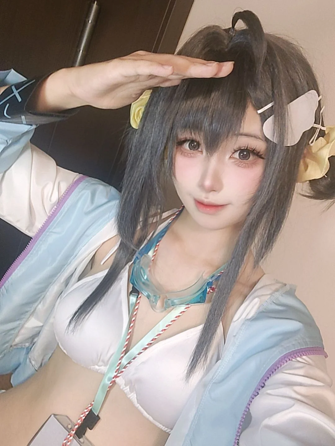 【拉菲艾拉cos】羽毛笔的泳装自拍记录 - 第 2 张