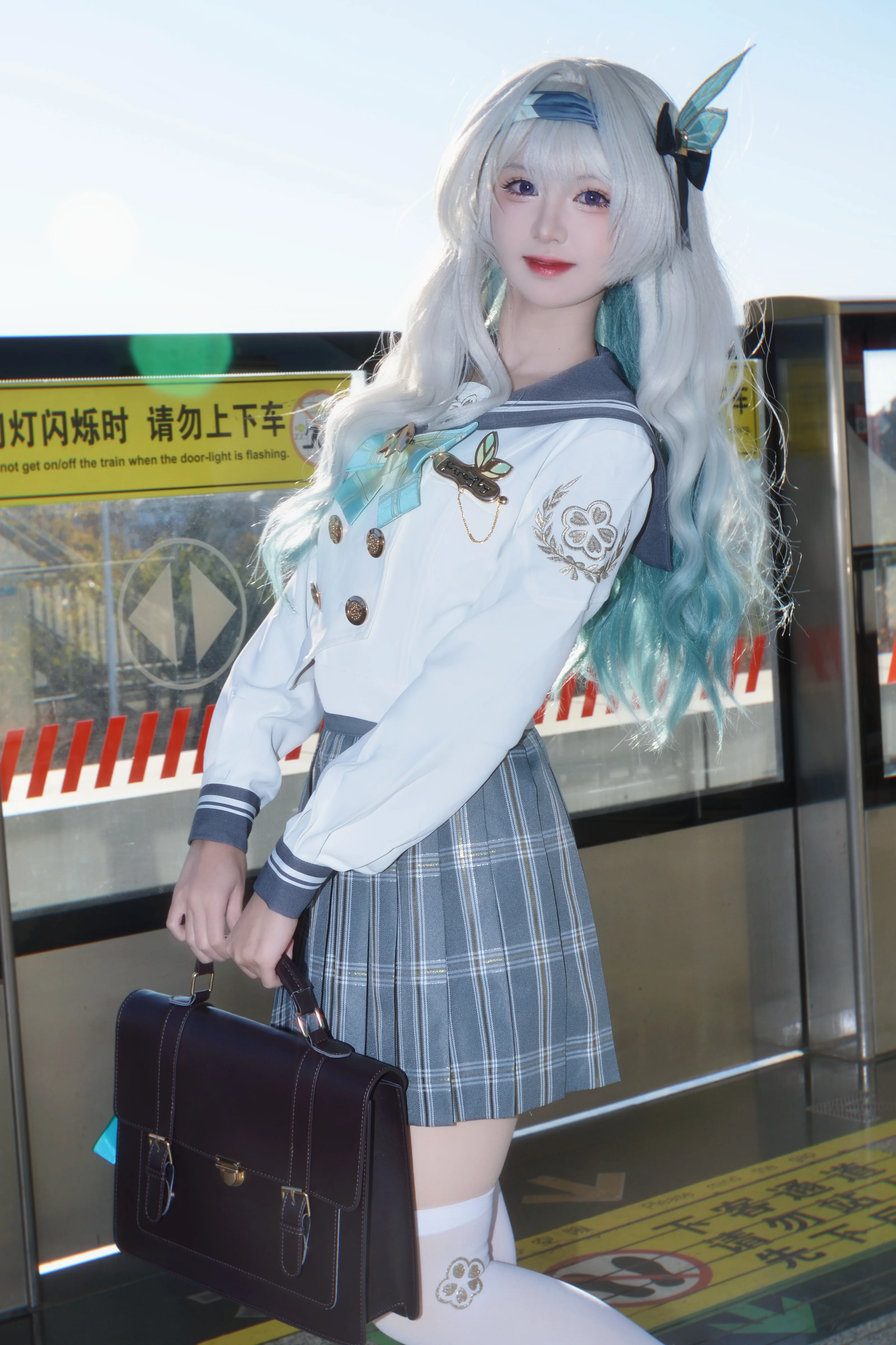 【流萤cos】地铁站台的阳光与日常 - 第 2 张