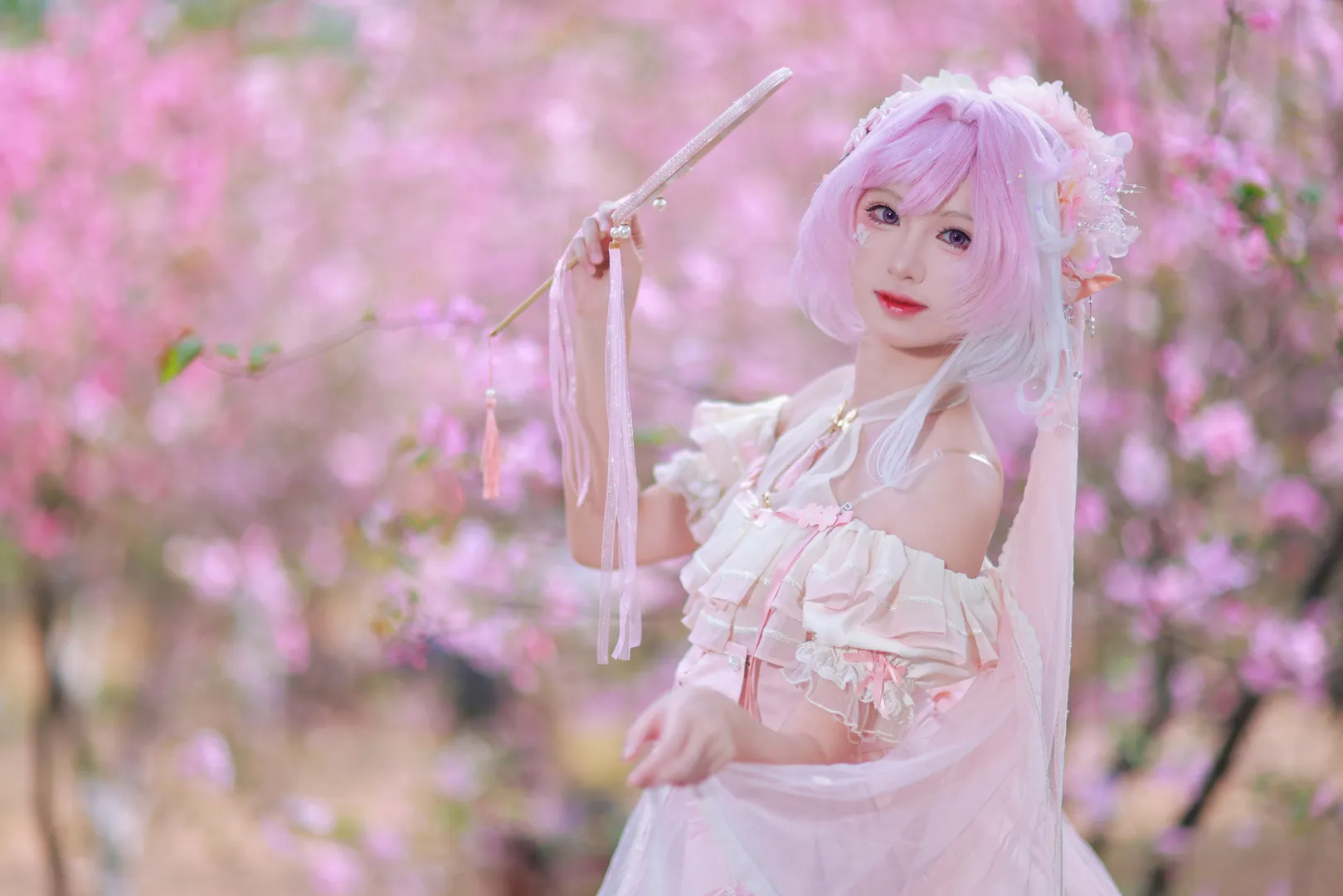 【爱莉希雅cos】崩坏三中的粉色心意 - 第 1 张
