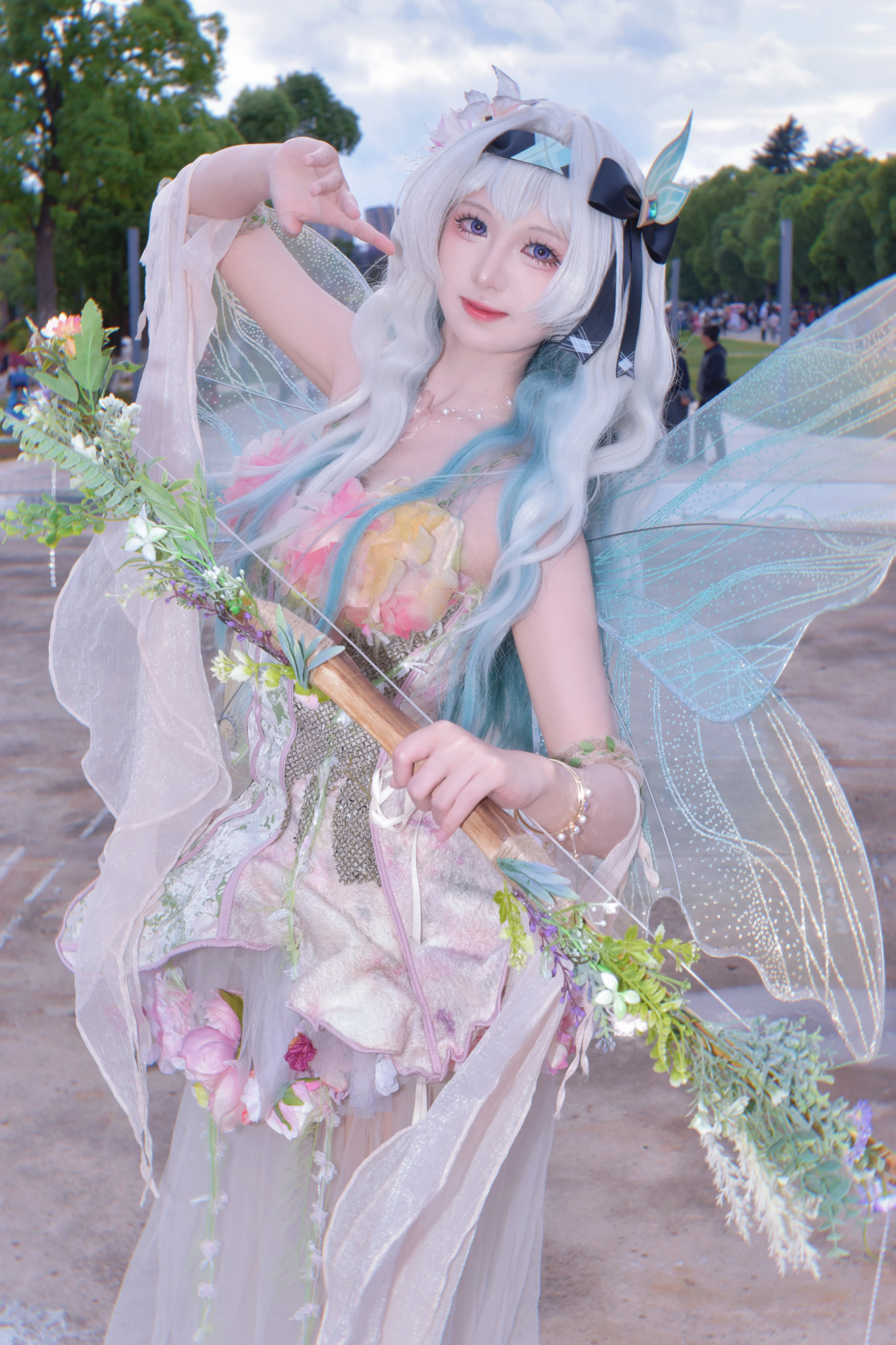 【流萤cos】私设精灵造型，向星穹铁道里的你射来的一箭