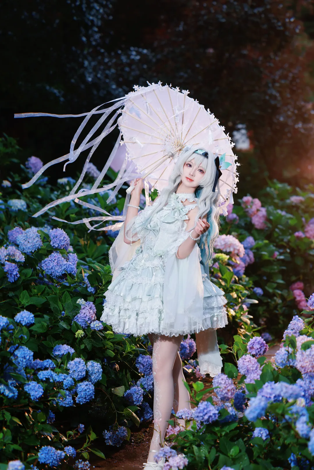 【流萤cos】崩坏星穹铁道，私设玉楼花似雪的仙气瞬间 - 第 1 张