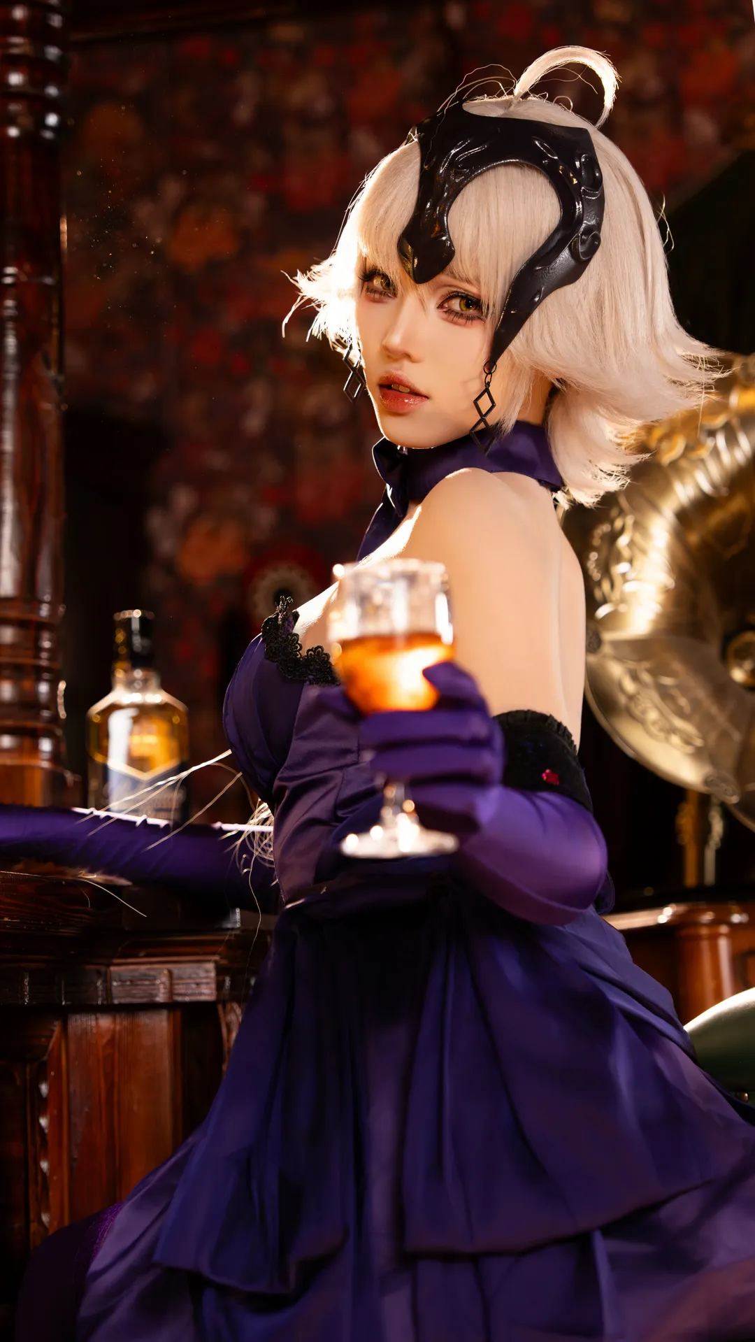 【黑贞德cos】圣夜的晚餐，与Fate/Grand Order的复仇者共饮 - 第 3 张