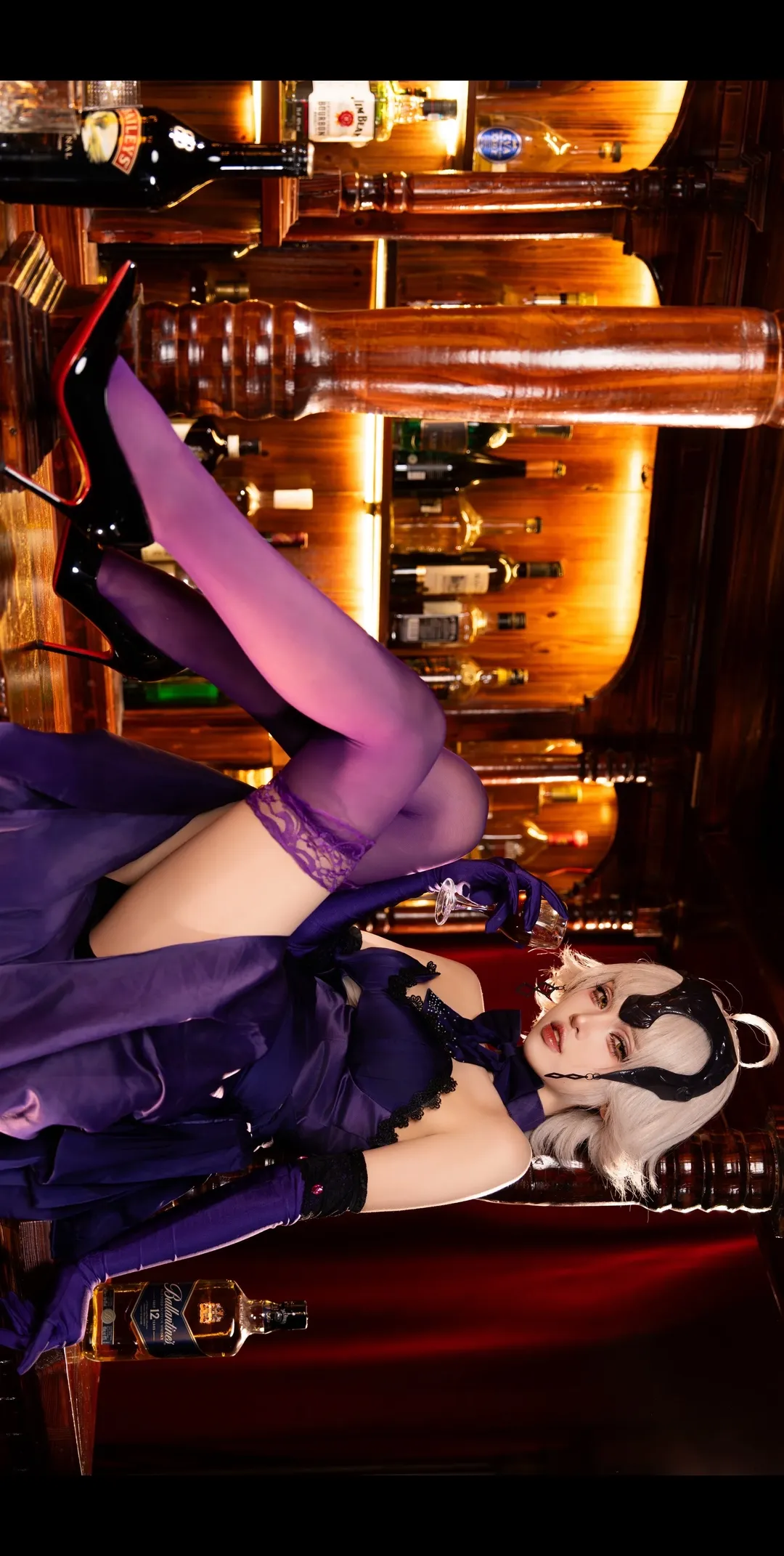 【黑贞德cos】圣夜的晚餐，与Fate/Grand Order的复仇者共饮 - 第 5 张