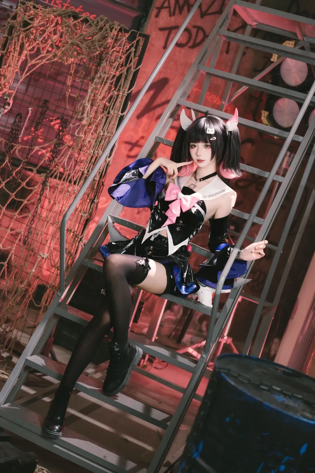 【南宫羽cos】绝区零妄想天使的赛博废土时刻 - 第 5 张