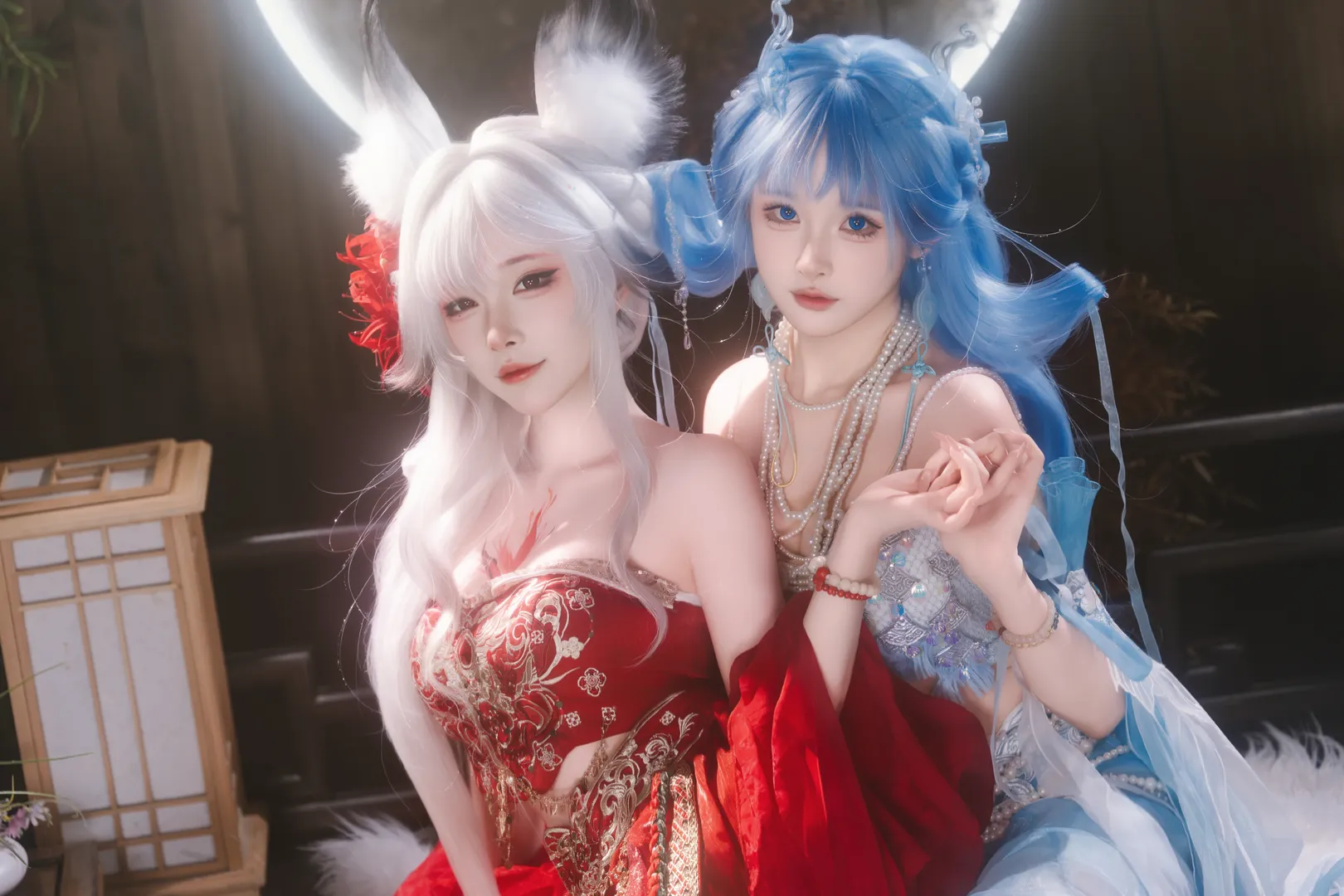 【心月狐cos】鸣潮私设下的红蓝之约