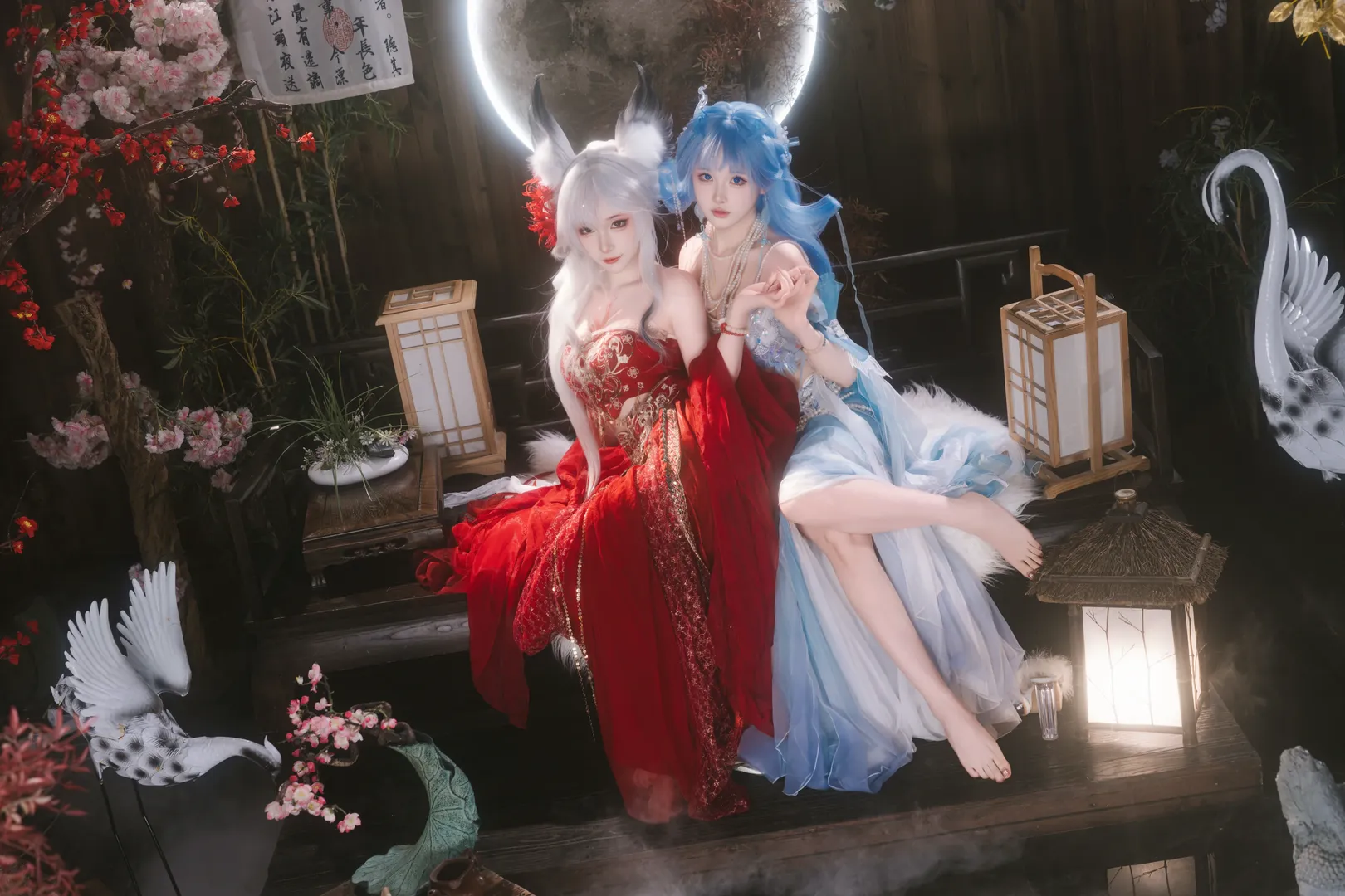 【心月狐cos】鸣潮私设下的红蓝之约 - 第 4 张