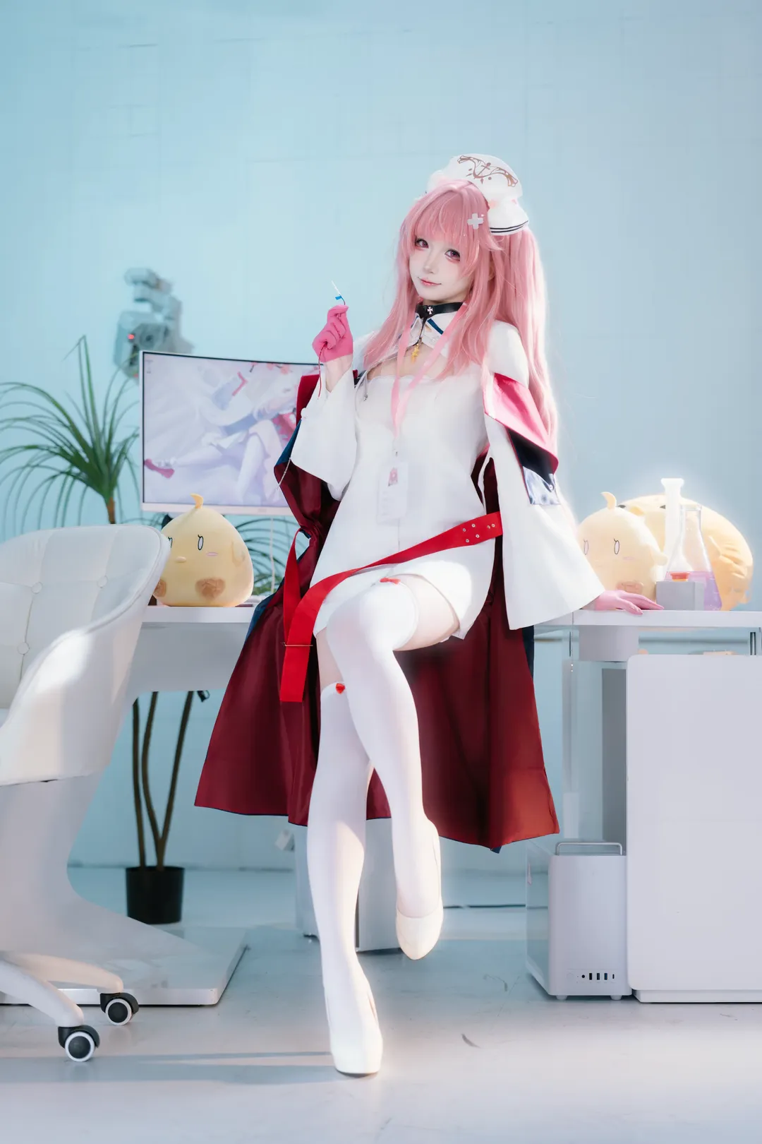 【パーシュースコスプレ】アズールレーン：ナース当直日の優しい記録 - 4 枚目
