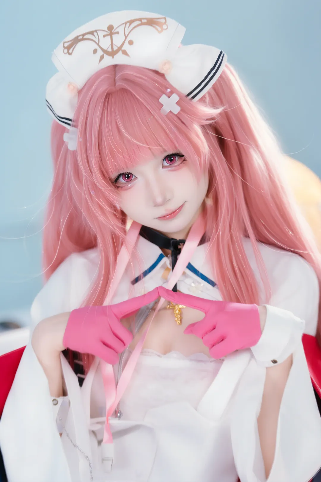 【パーシュースコスプレ】アズールレーン：ナース当直日の優しい記録 - 5 枚目