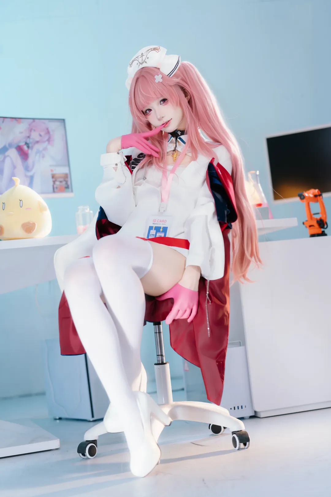 【パーシュースコスプレ】アズールレーン：ナース当直日の優しい記録 - 7 枚目
