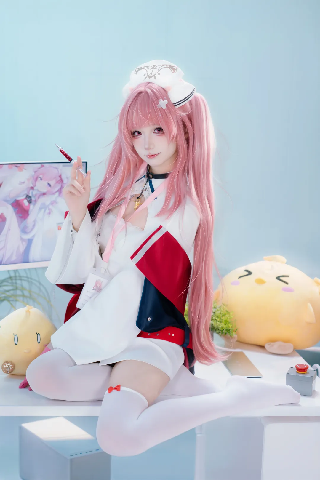 【パーシュースコスプレ】アズールレーン：ナース当直日の優しい記録 - 8 枚目
