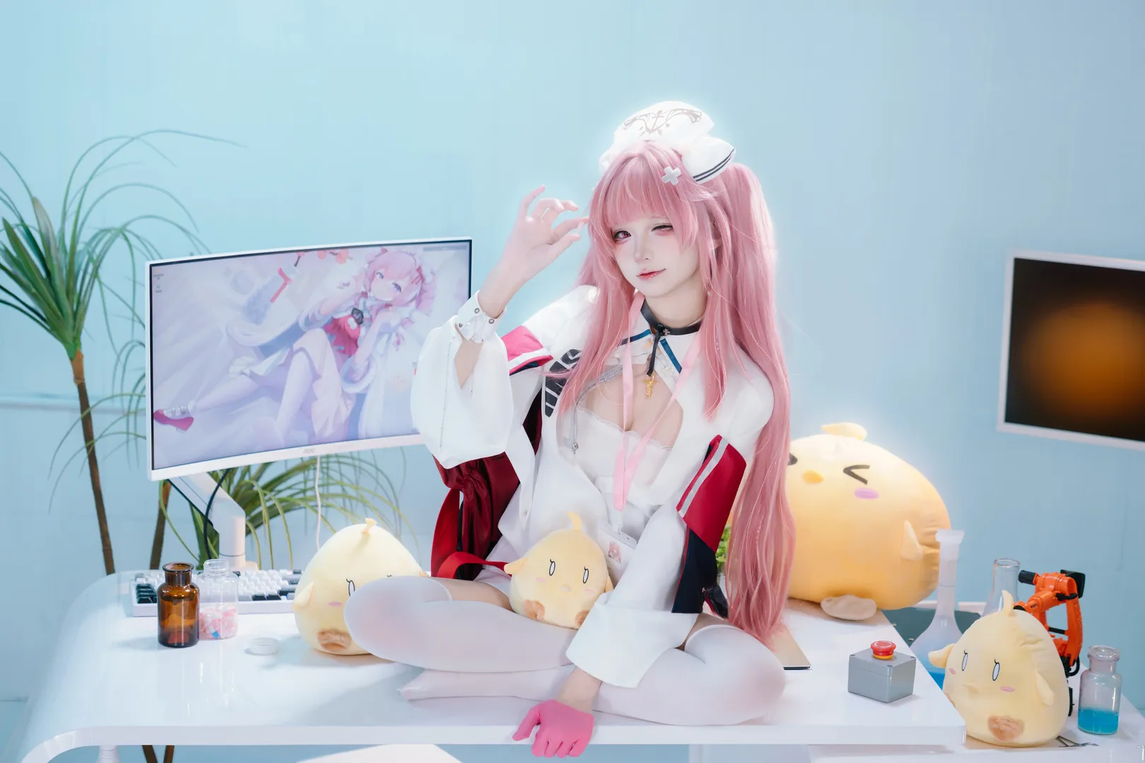 【パーシュースコスプレ】アズールレーン医療部、指揮官様、注射にご協力ください - 4 枚目