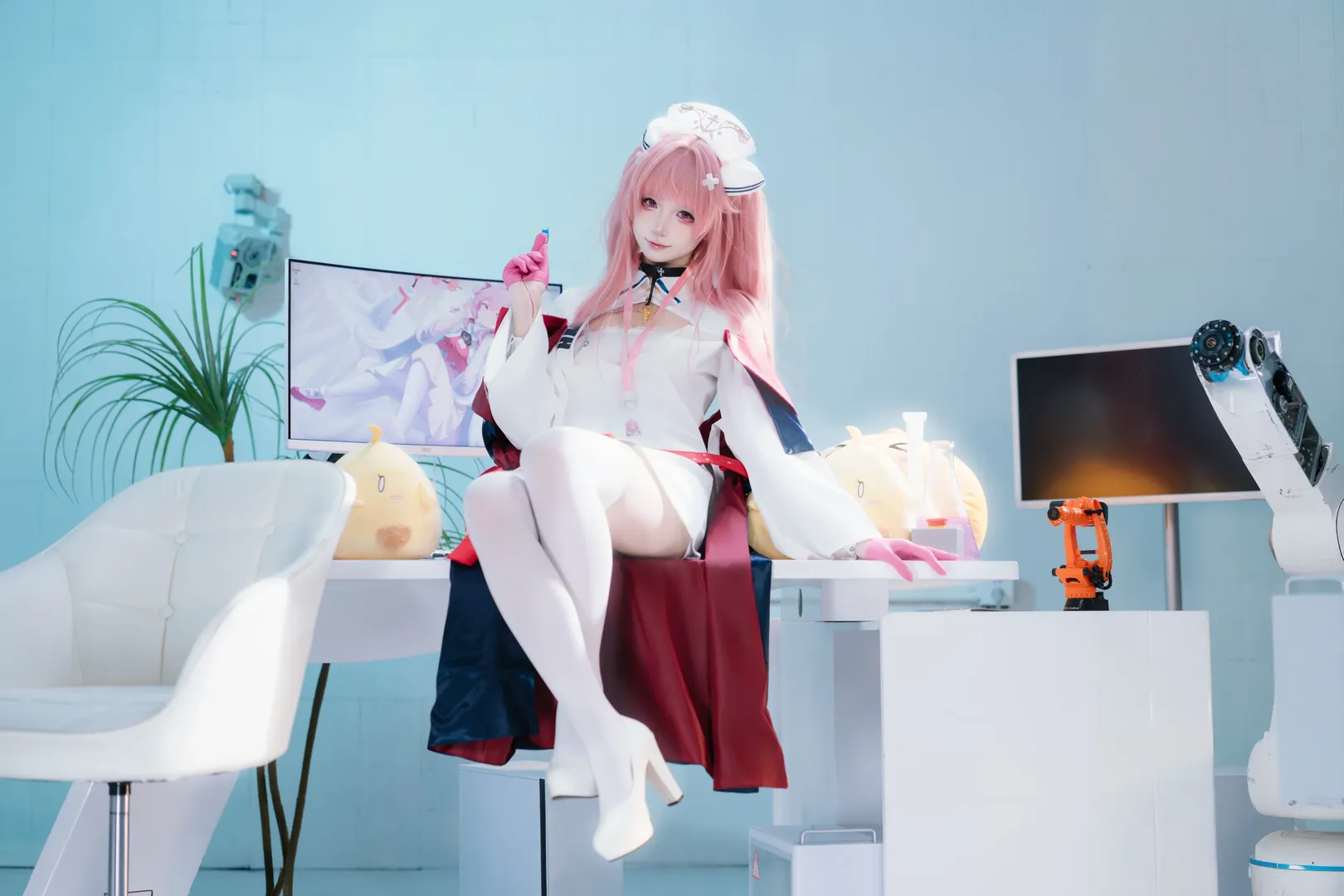 【パーシュースコスプレ】アズールレーン医療部、指揮官様、注射にご協力ください - 5 枚目