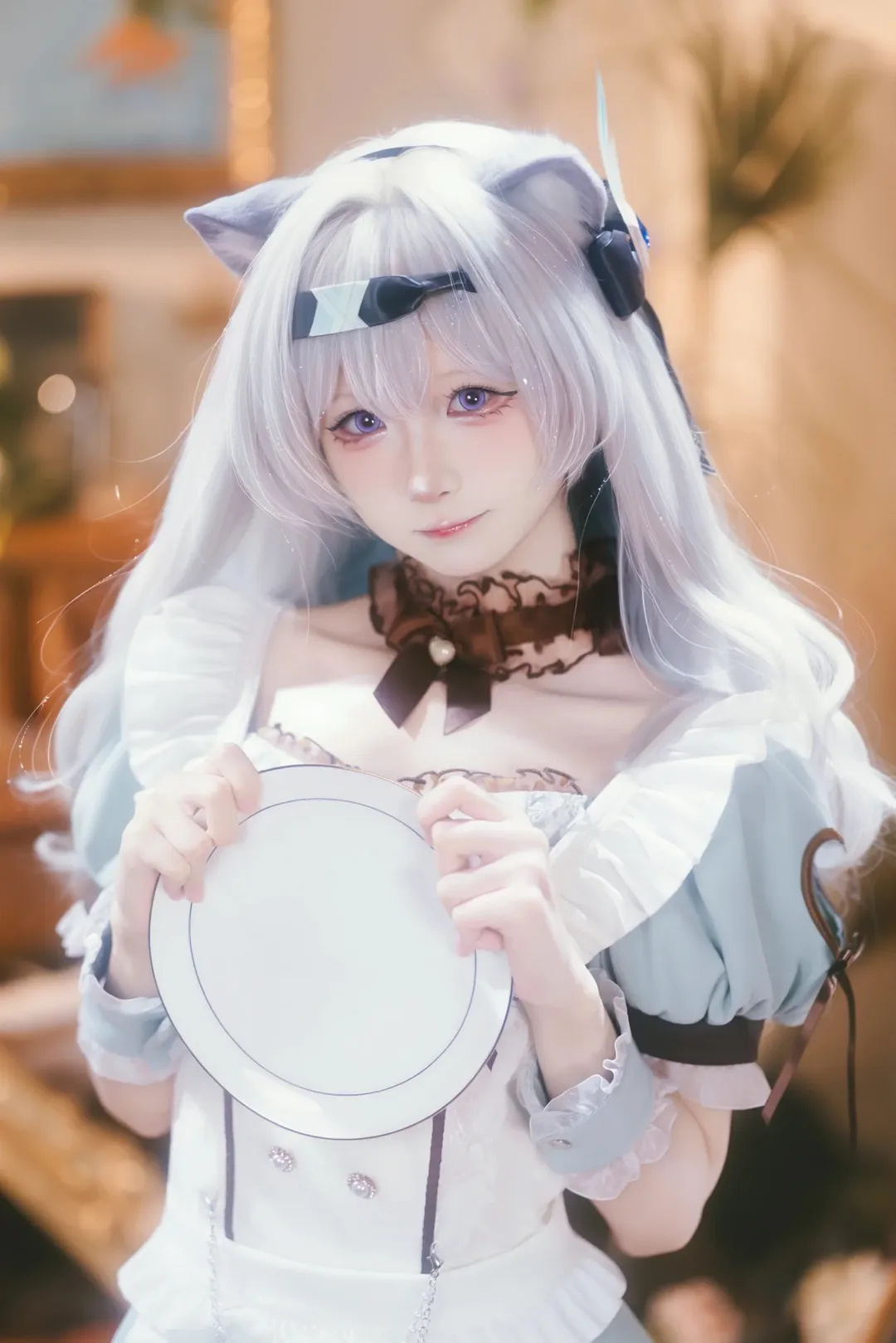 【流萤cos】崩坏星穹铁道里的复古女仆装 - 第 1 张