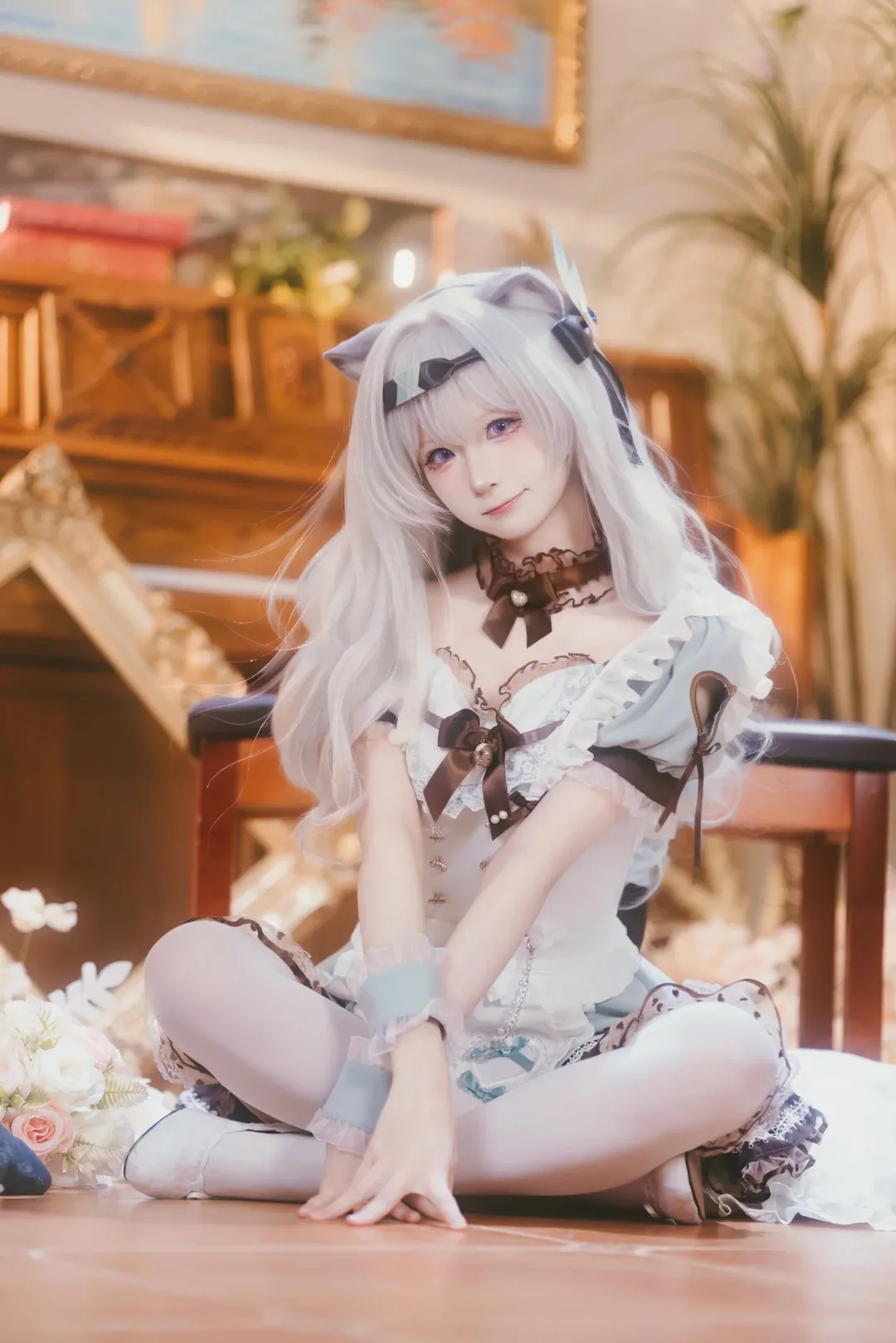 【流萤cos】崩坏星穹铁道里的复古女仆装 - 第 2 张