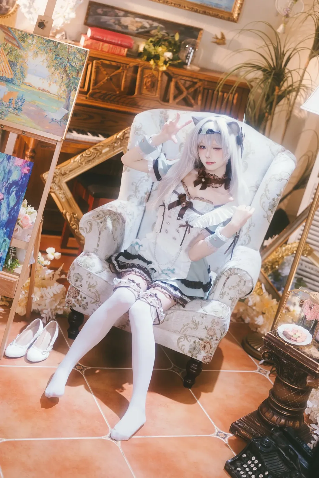 【流萤cos】崩坏星穹铁道里的复古女仆装 - 第 5 张