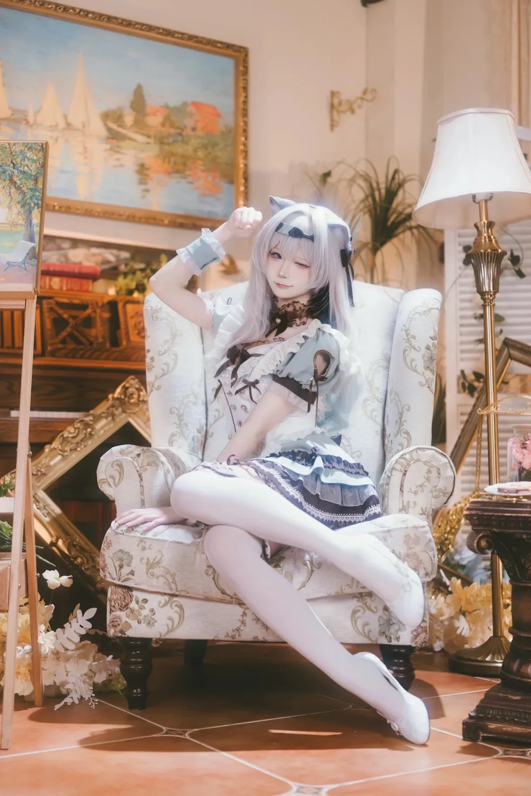 【流萤cos】崩坏星穹铁道里的复古女仆装 - 第 6 张
