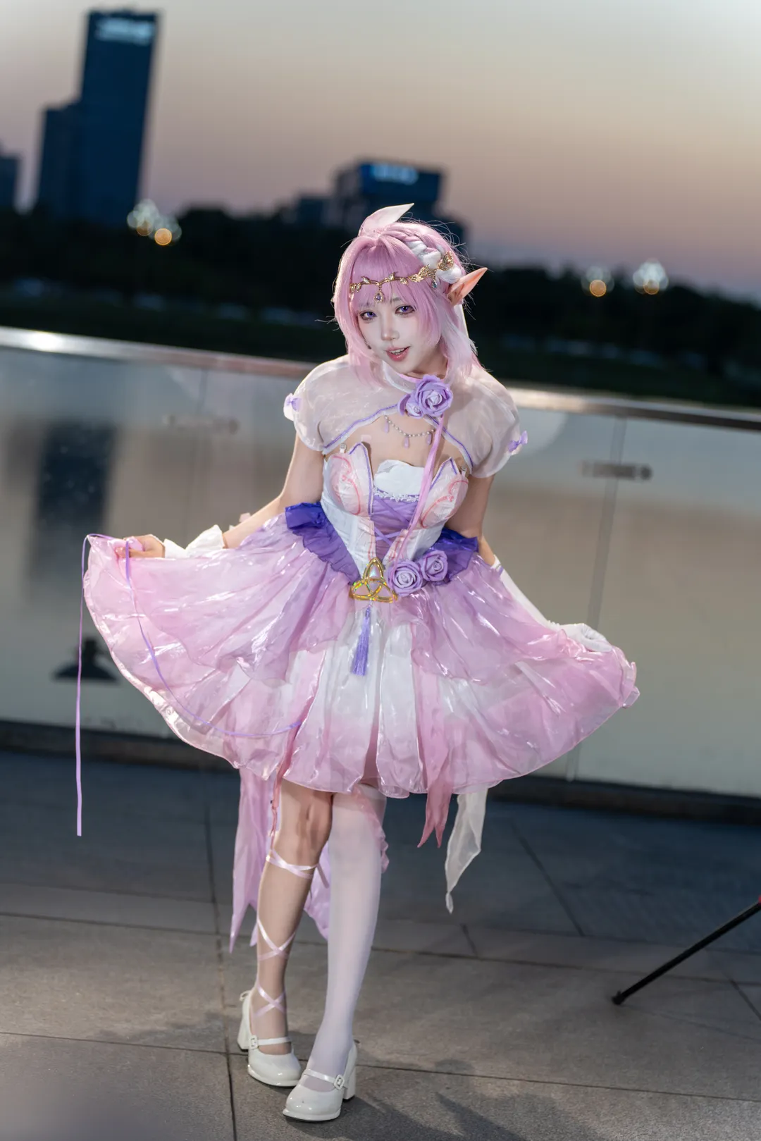 【愛莉希雅cos】崩壞3暮色下的粉色妖精 - 第 3 張