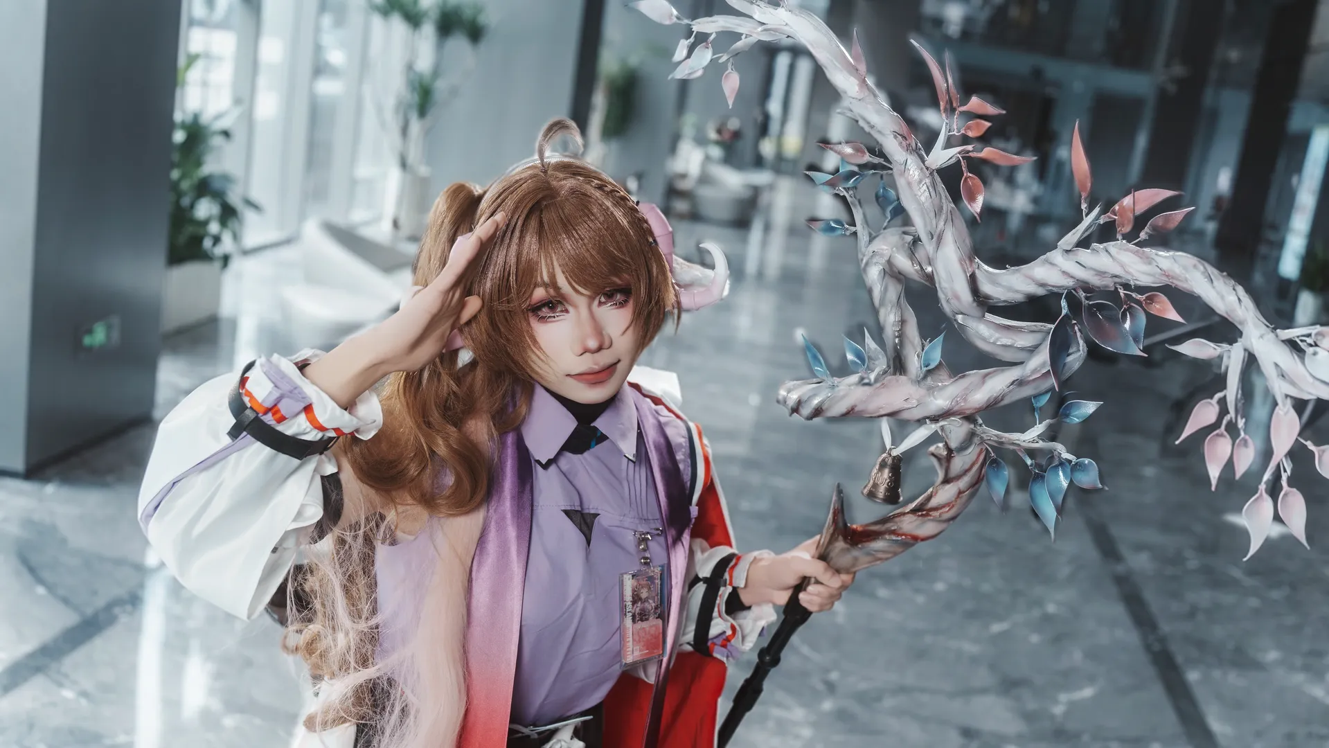 冷灰色大厅拍这套元素奶的明日方舟 - 第 1 张