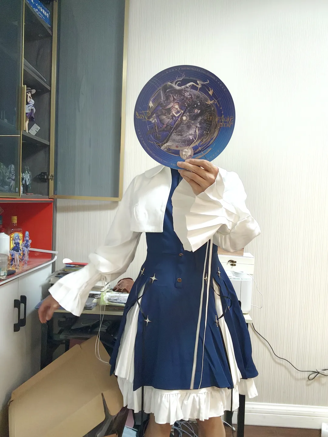 【阿米婭cos】明日方舟深藍星星裙試衣分享 - 第 1 張
