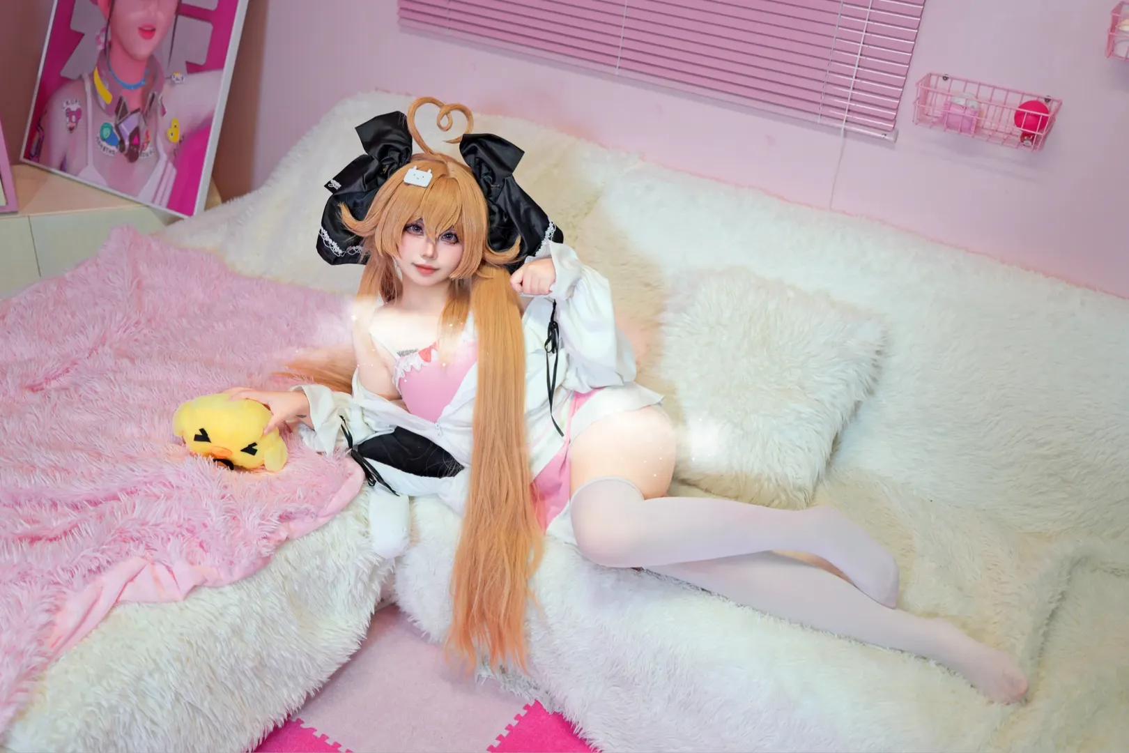 【Attilio Regolo cosplay】Azur Lane Pink Cottage: Inviting You to Spend a Relaxing Afternoon - Image 7