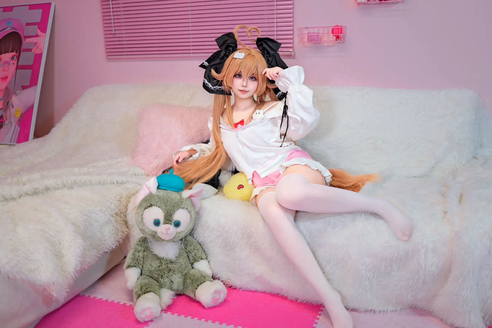 【Attilio Regolo cosplay】Azur Lane Pink Cottage: Inviting You to Spend a Relaxing Afternoon - Image 8