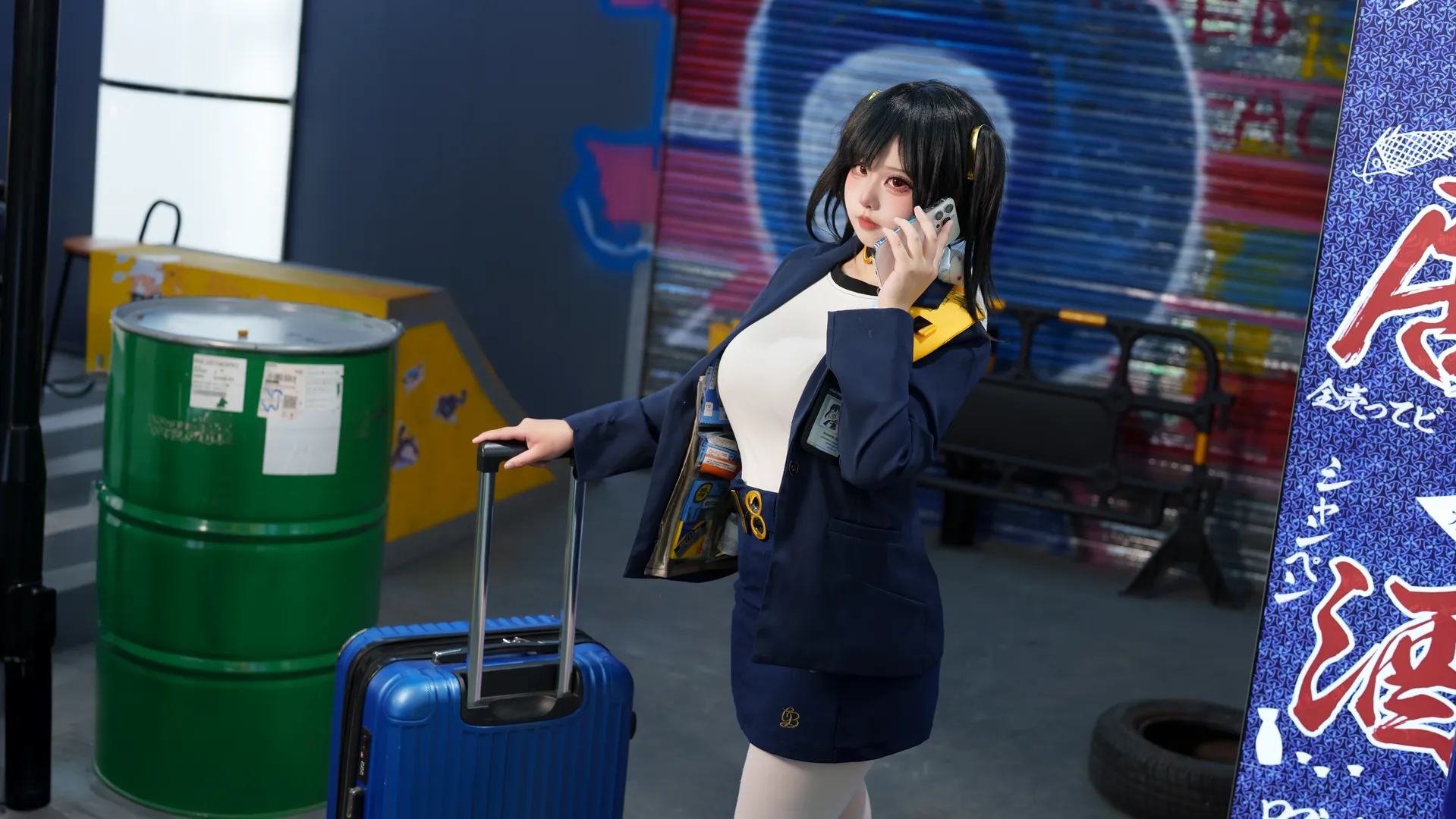 【索拉cos】胜利女神nikke街头手提箱造型分享 - 第 3 张