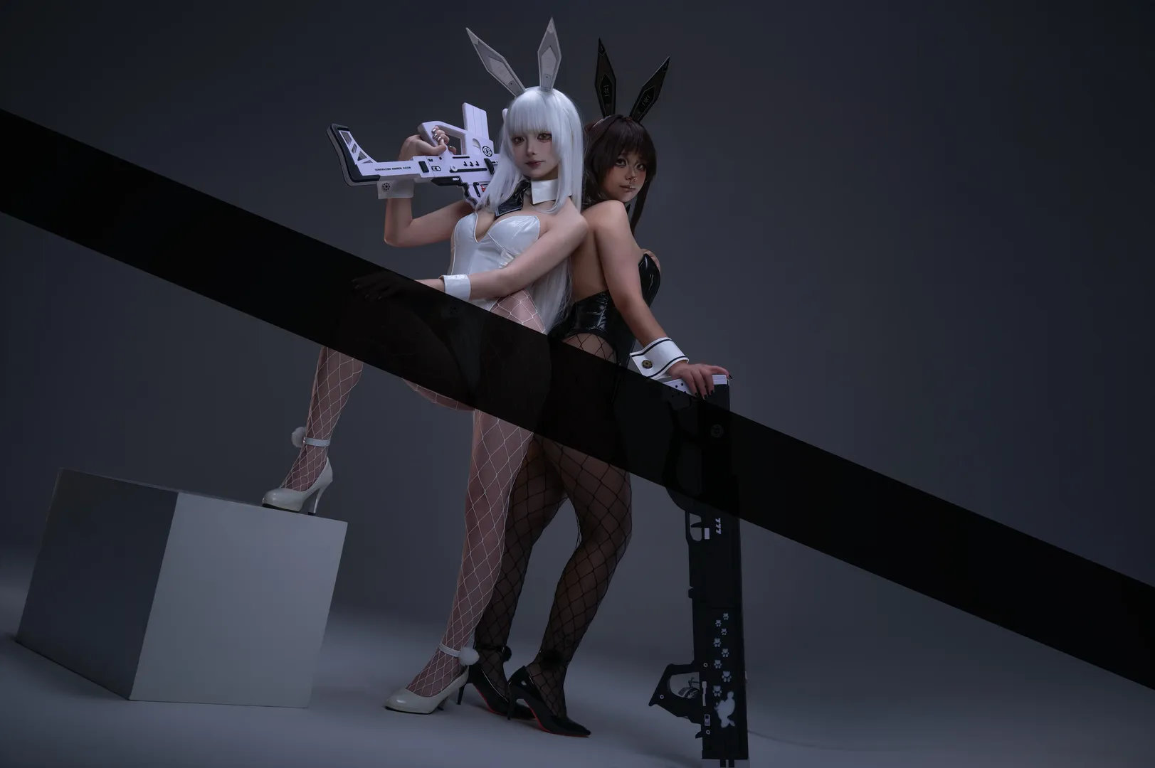 【布兰儿与诺亚尔cos】胜利女神NIKKE里的战术双兔 - 第 3 张