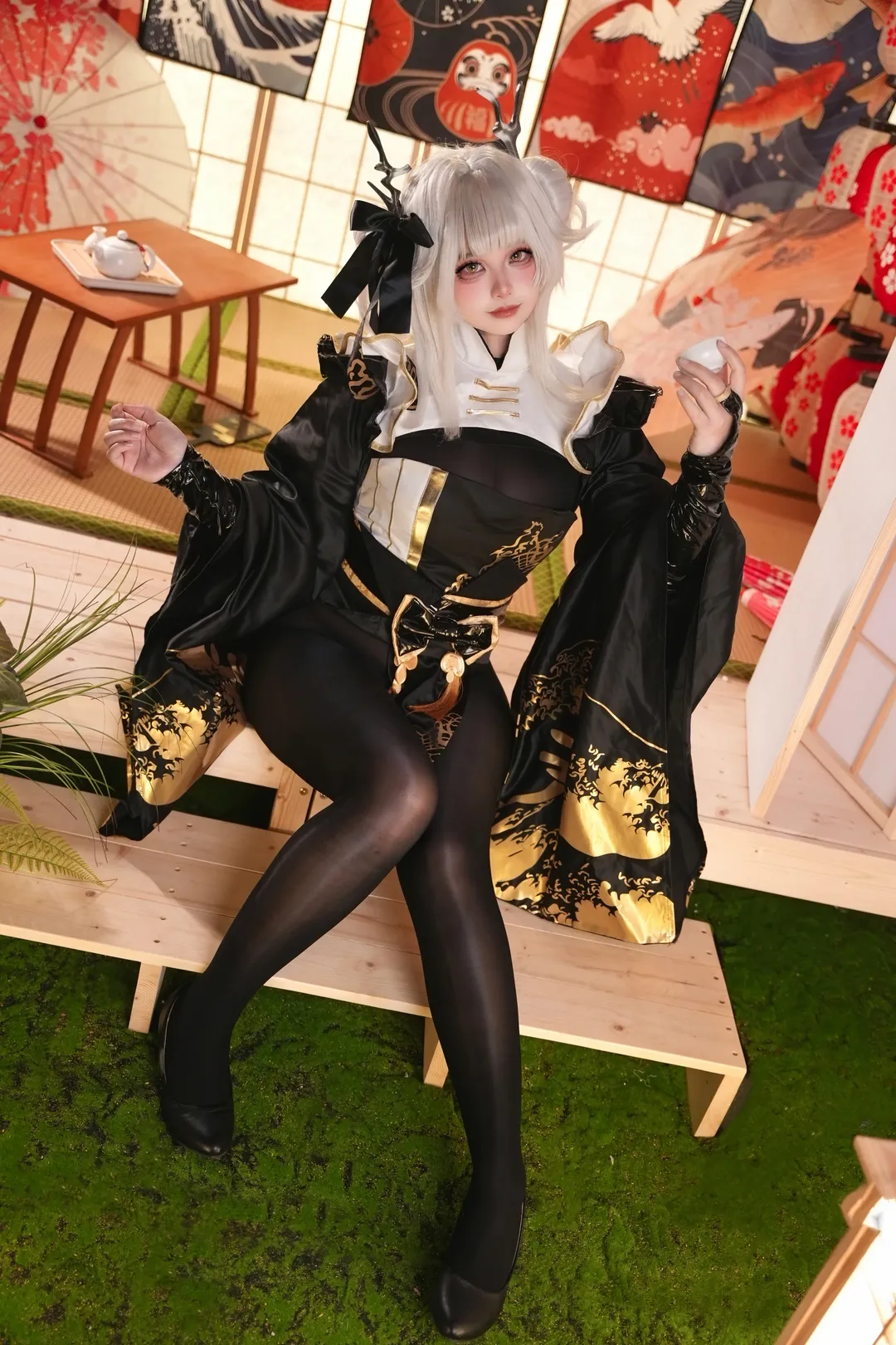 【布兰儿cos】胜利女神NIKKE的白兔少女与午后茶会