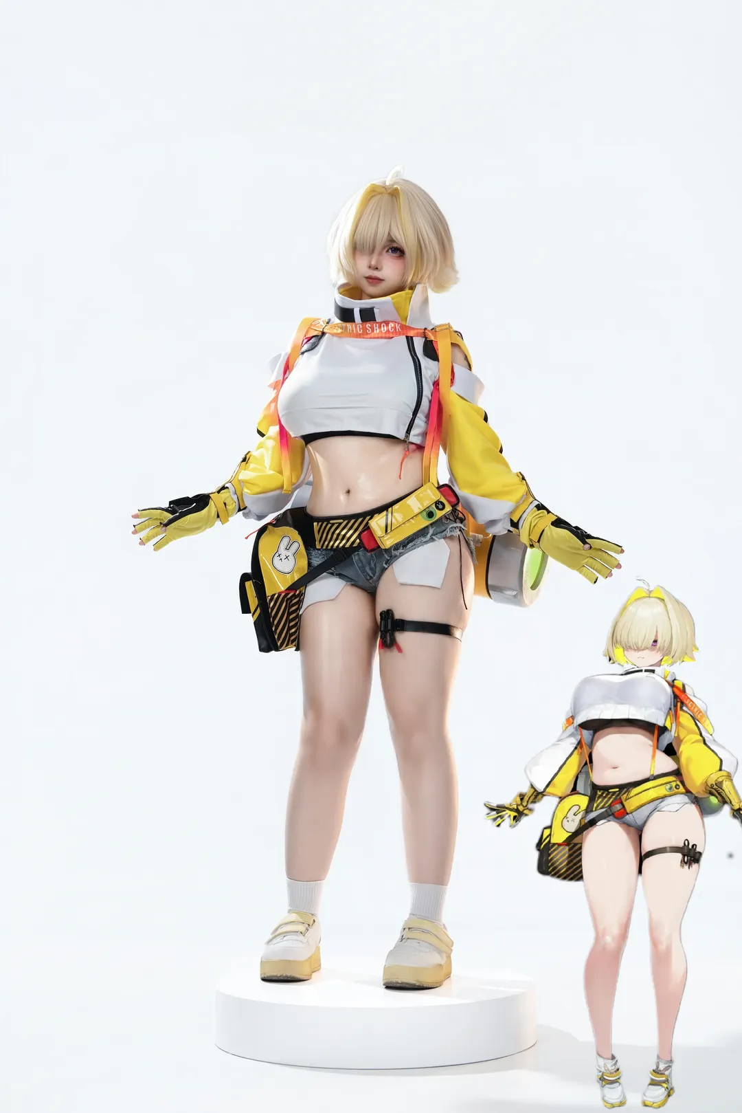 【エレグコスプレ】『勝利の女神：NIKKE』の戦術的ヴィタリティ表現 - 1 枚目