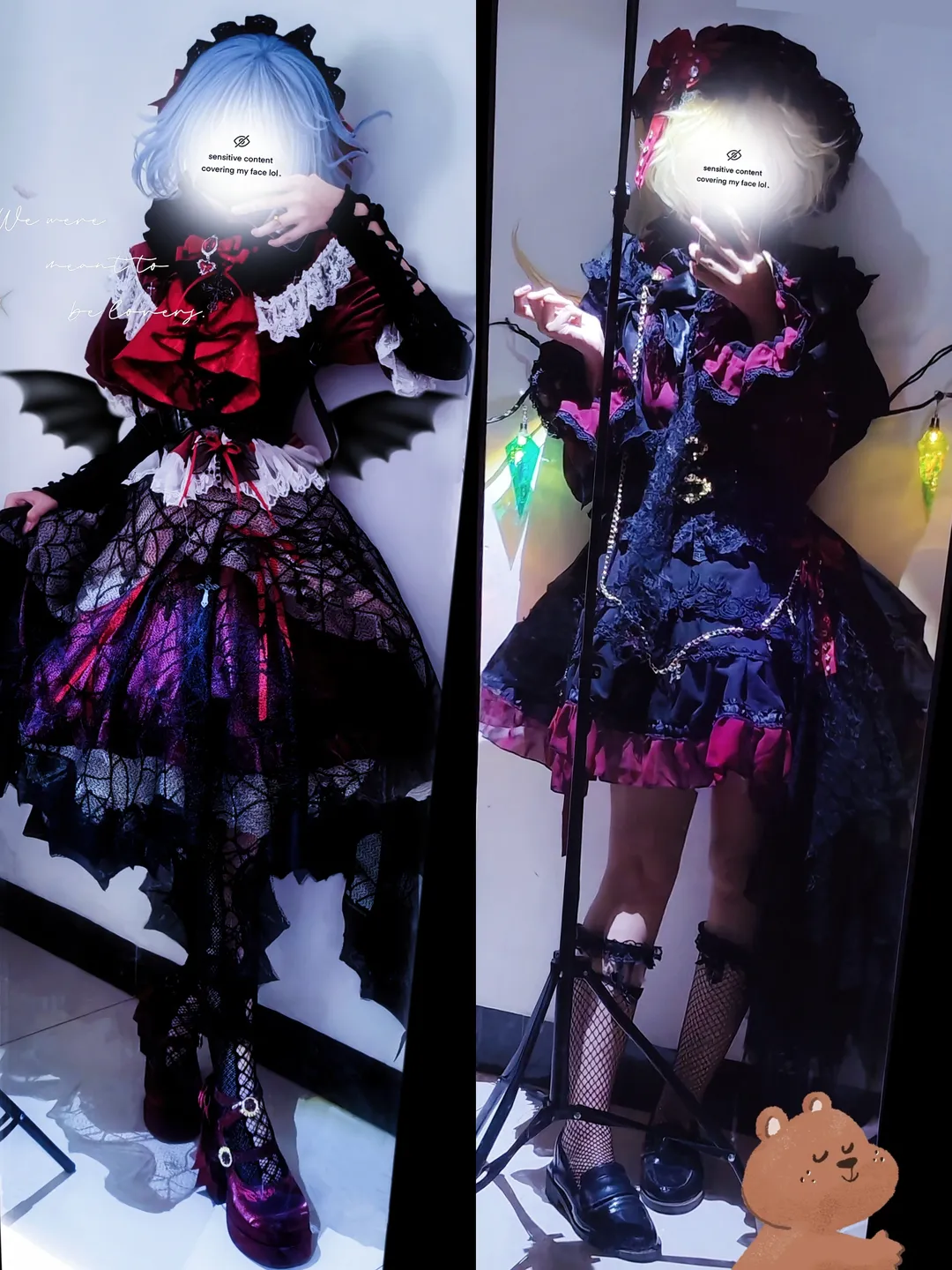 [Remilia cosplay & Flandre Scarlet Cosplay] Touhou Project Wicked Duo Dark Twins - Image 1