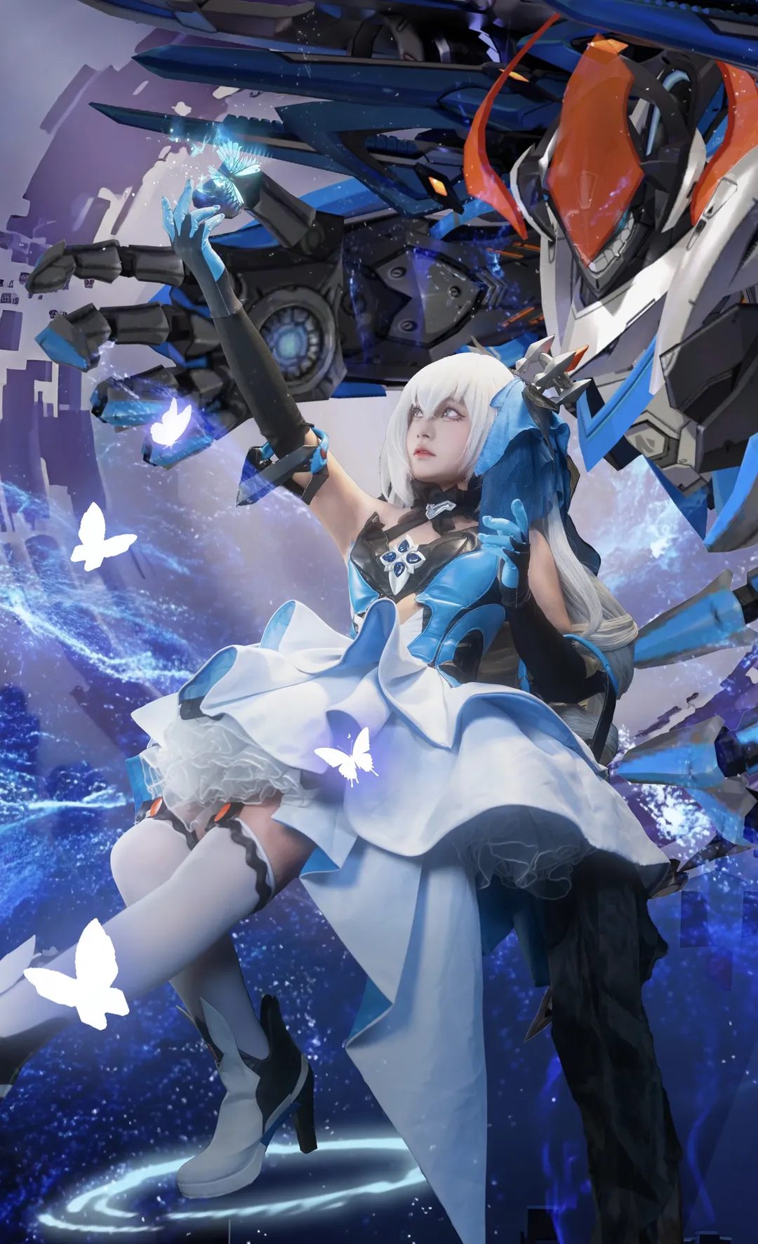 【布洛妮娅cos】崩坏三中机械与少女的完美结合