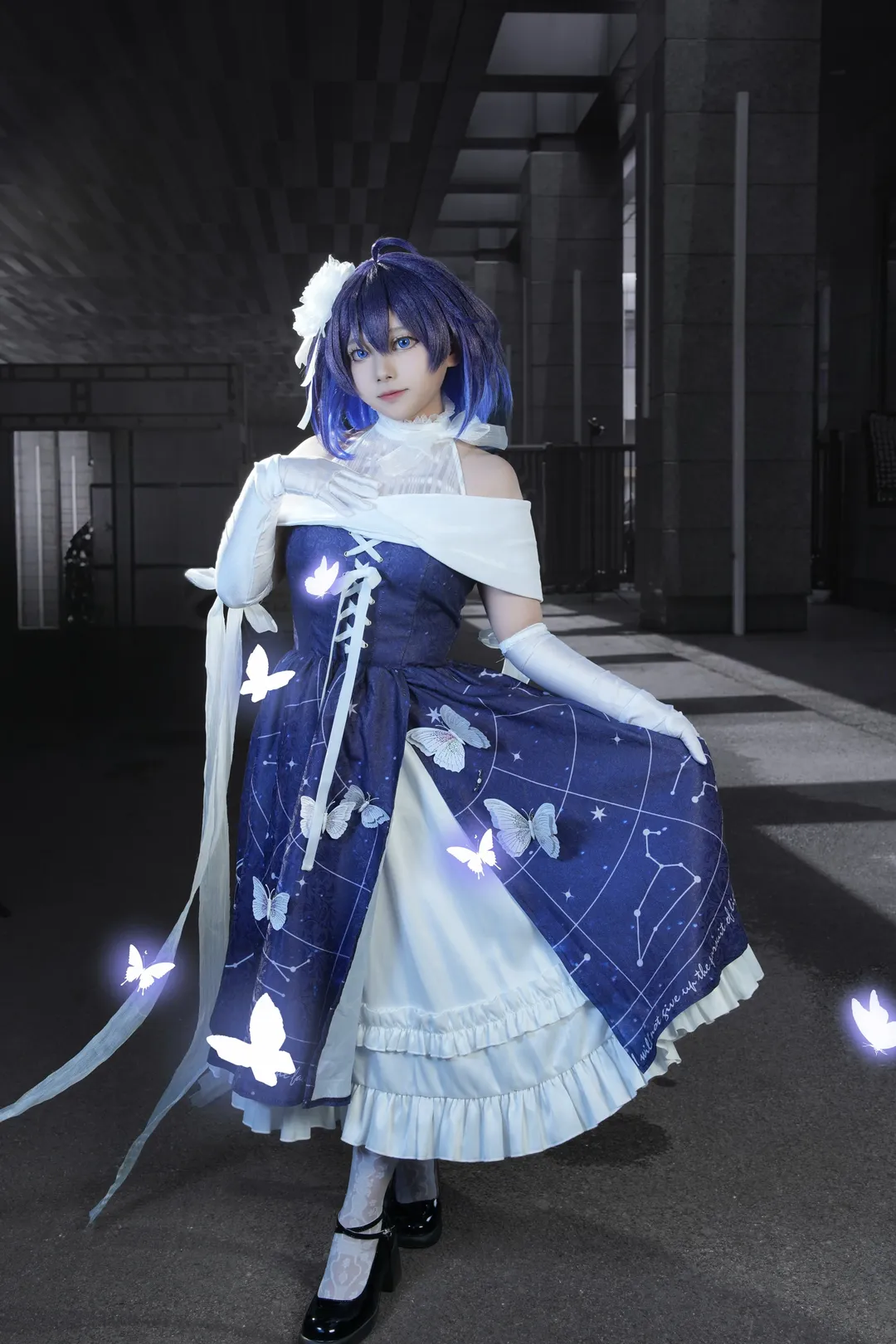 【希儿cos】六一儿童节的专属浪漫，这套星空礼服太梦幻了